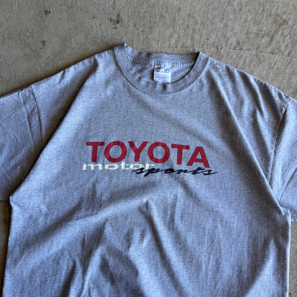 90s Toyota Motorsports Racing Grey T Shirt (XL)