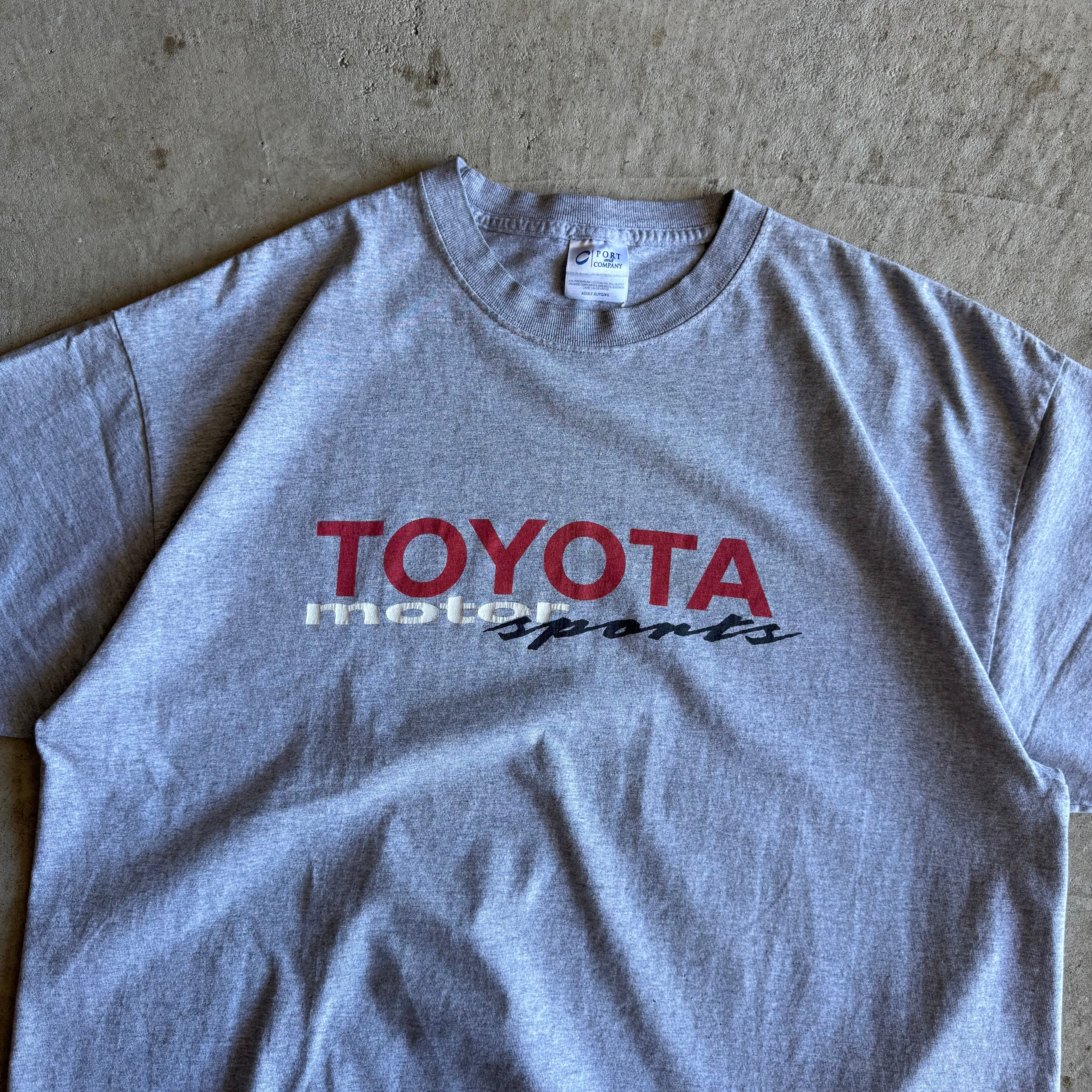 90s Toyota Motorsports Racing Grey T Shirt (XL)