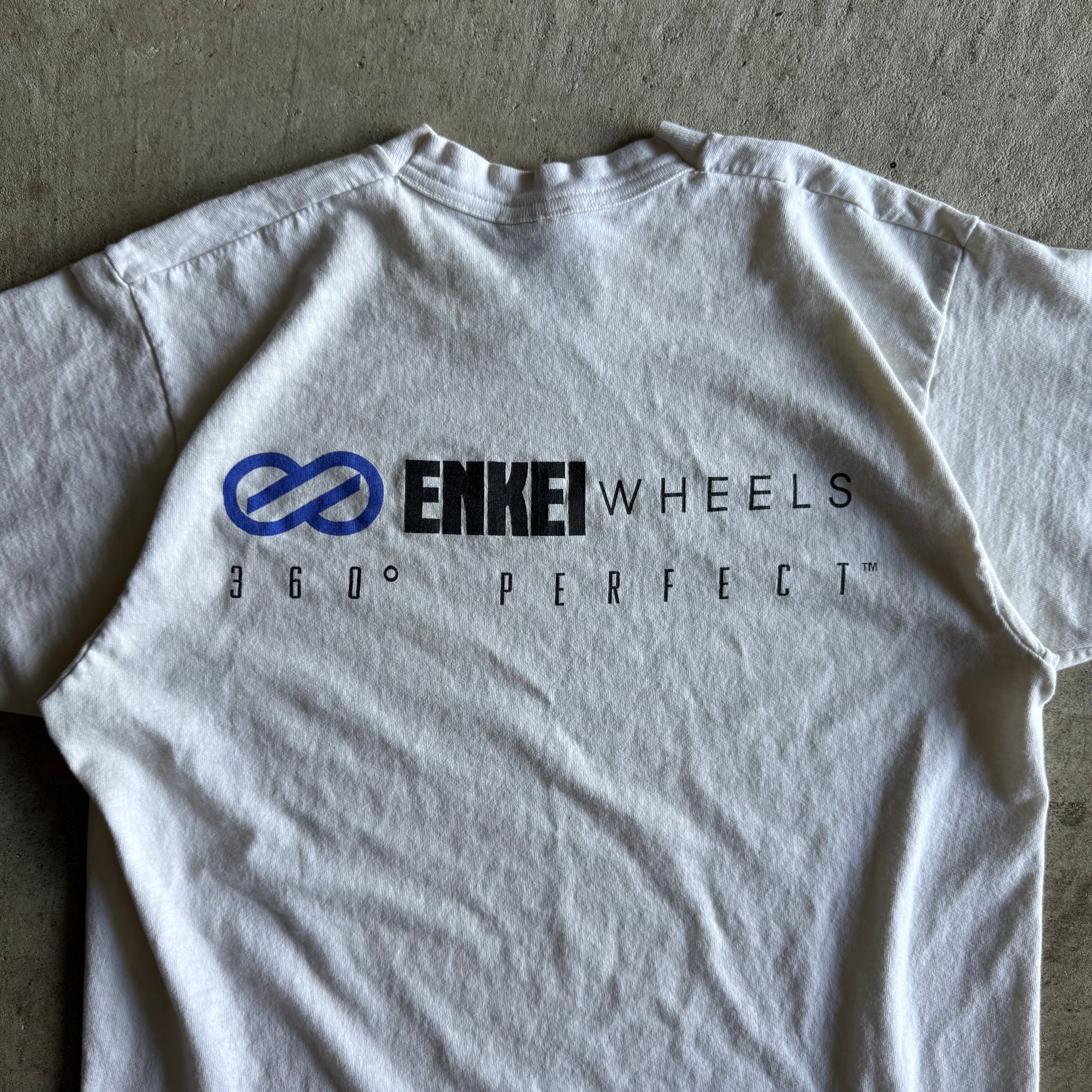 Vintage 90s Enkei Wheels 360 Perfect T Shirt Size Medium