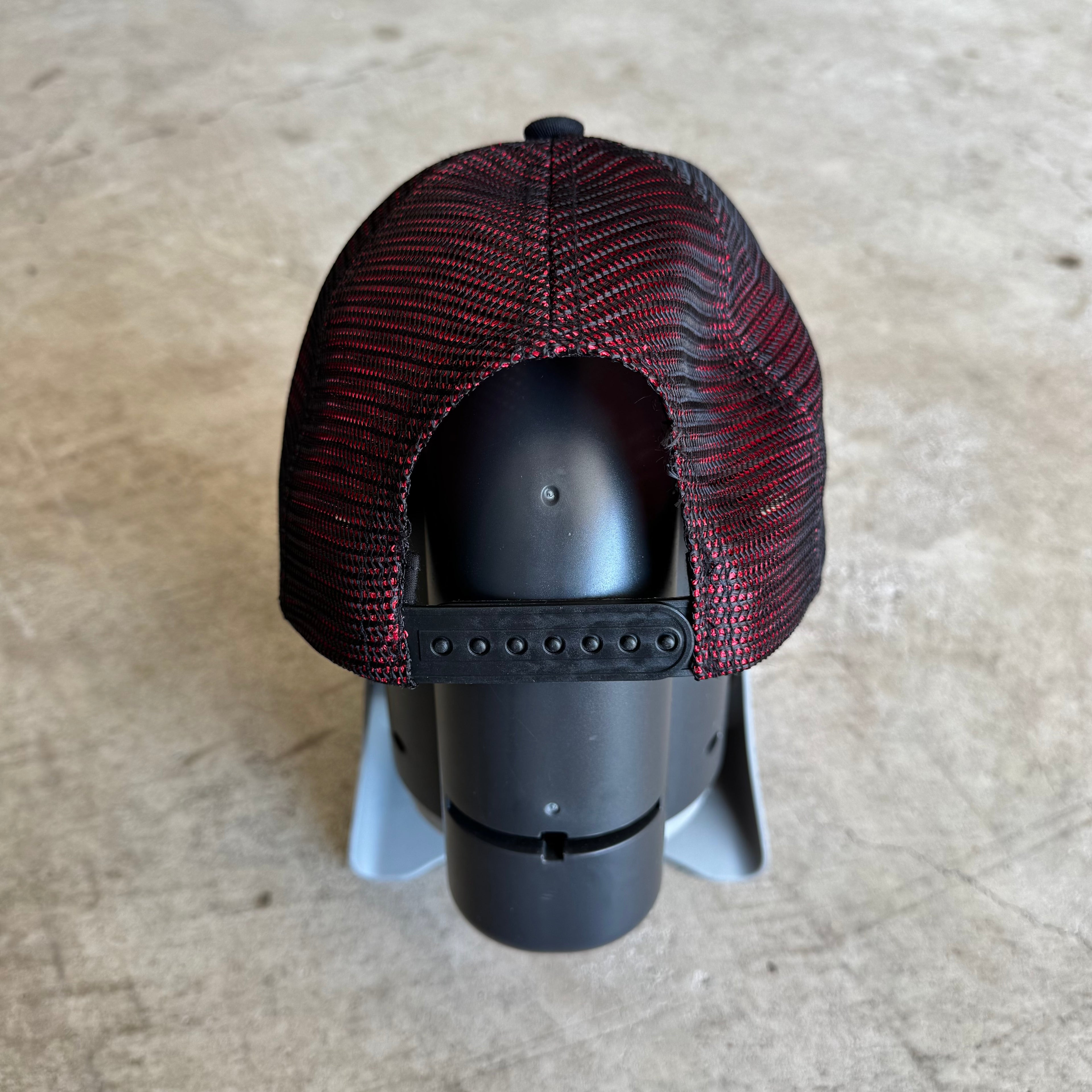 2000s Nissan Nismo Black Red Adjustable Mesh Trucker Hat