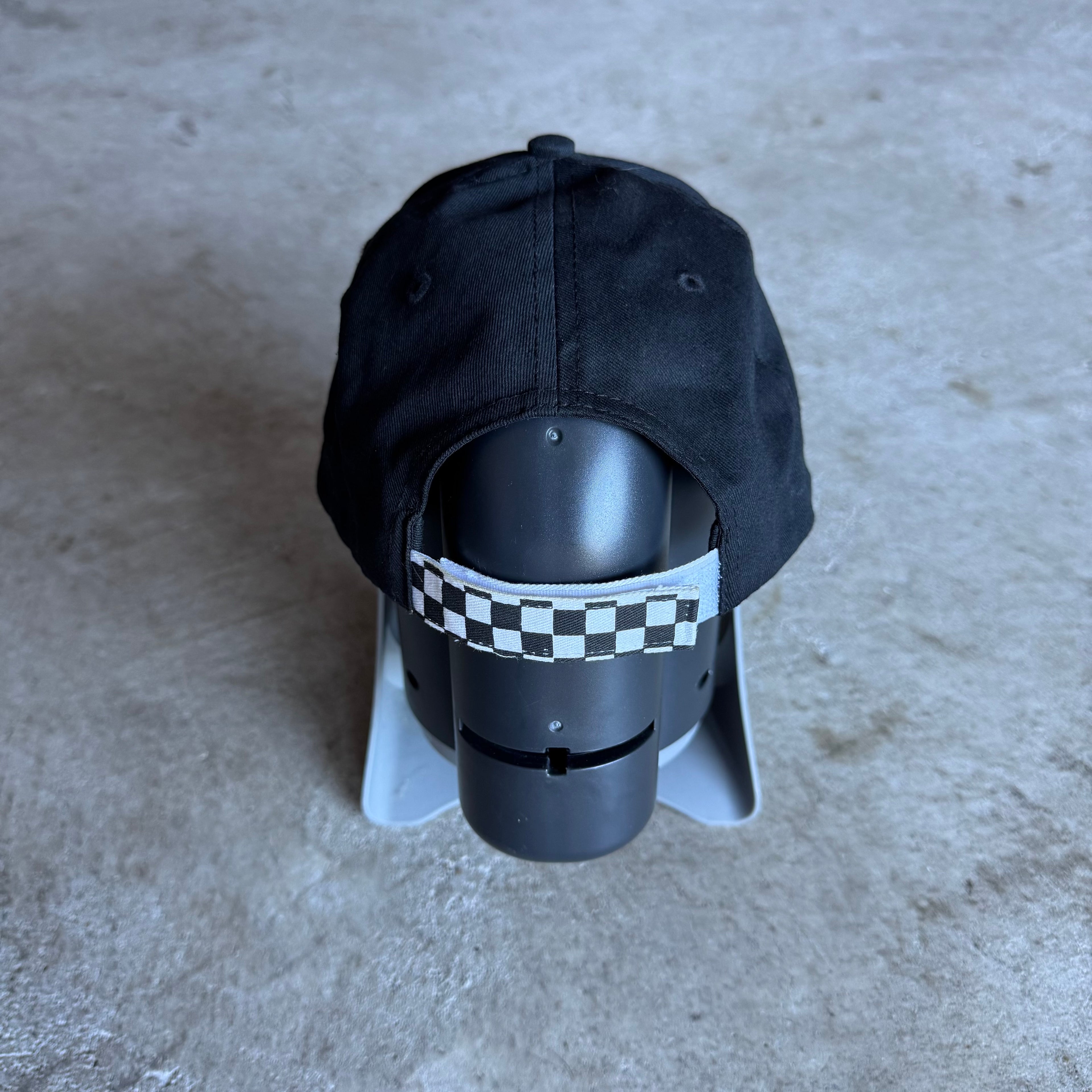 Toyota TRD Kanji Checkered Black Strapback Hat