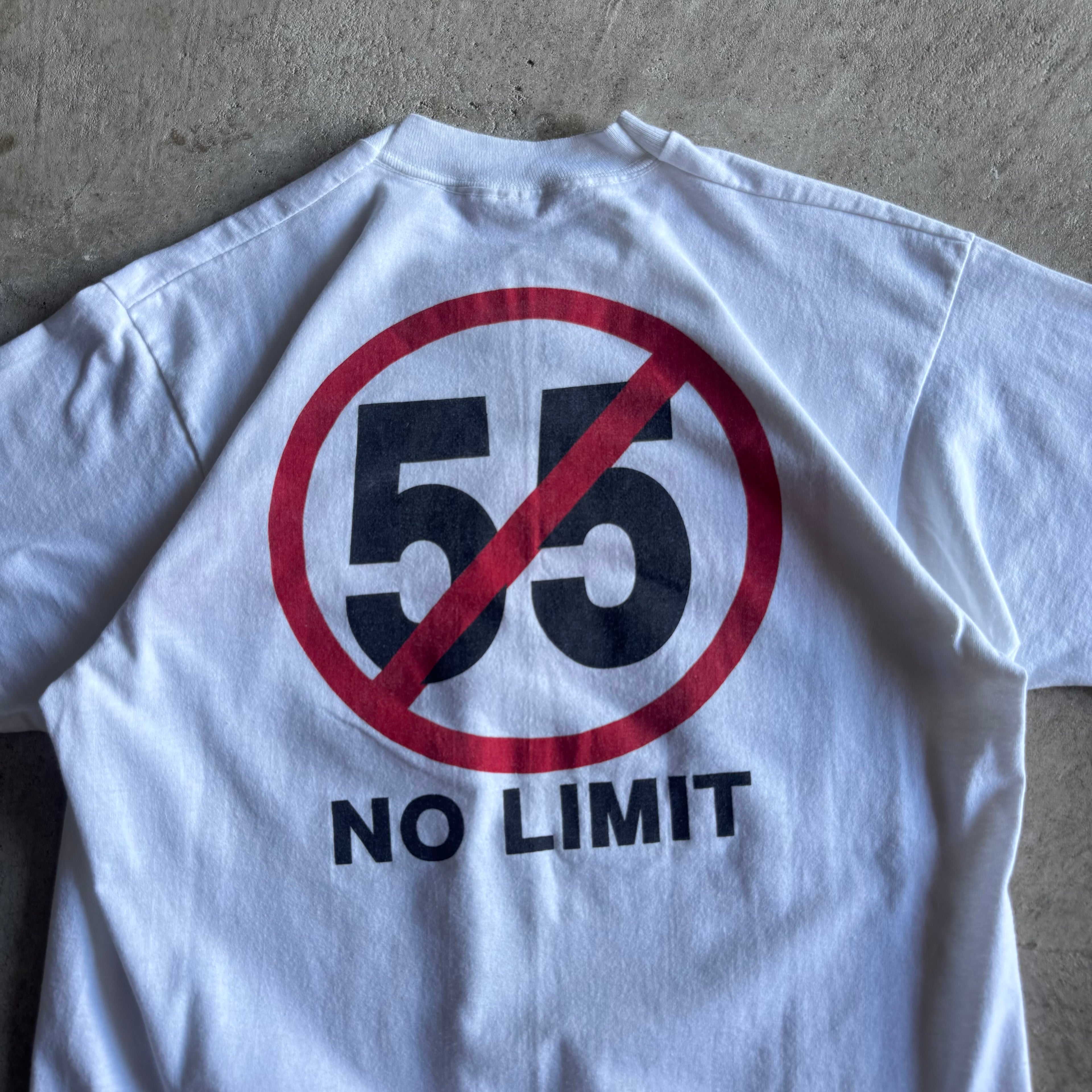 Vintage 80s Marlboro Grand Prix Meadowlands IndyCar White T Shirt Size Large