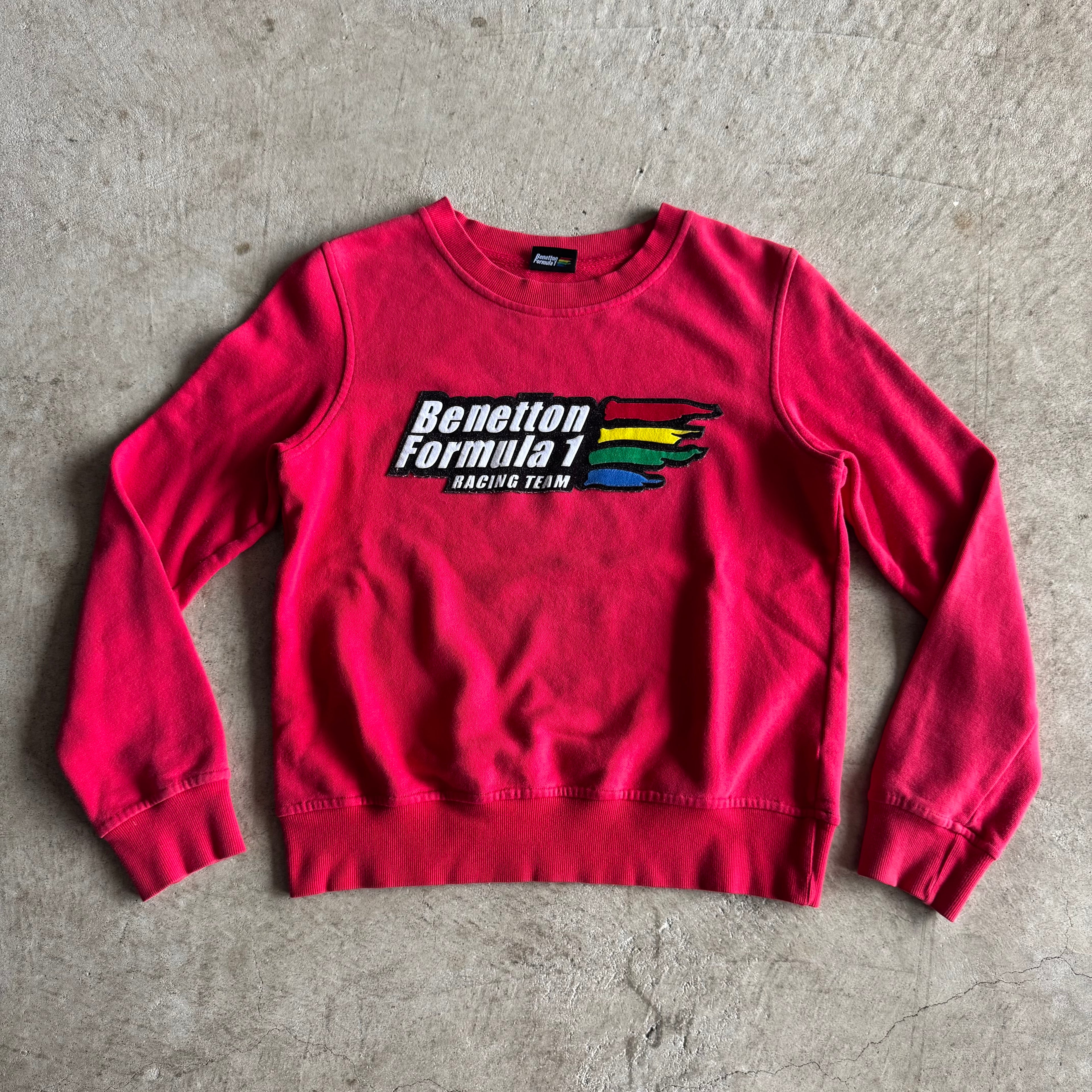 90s Benetton Formula 1 Racing Team Crewneck Sweater (S)