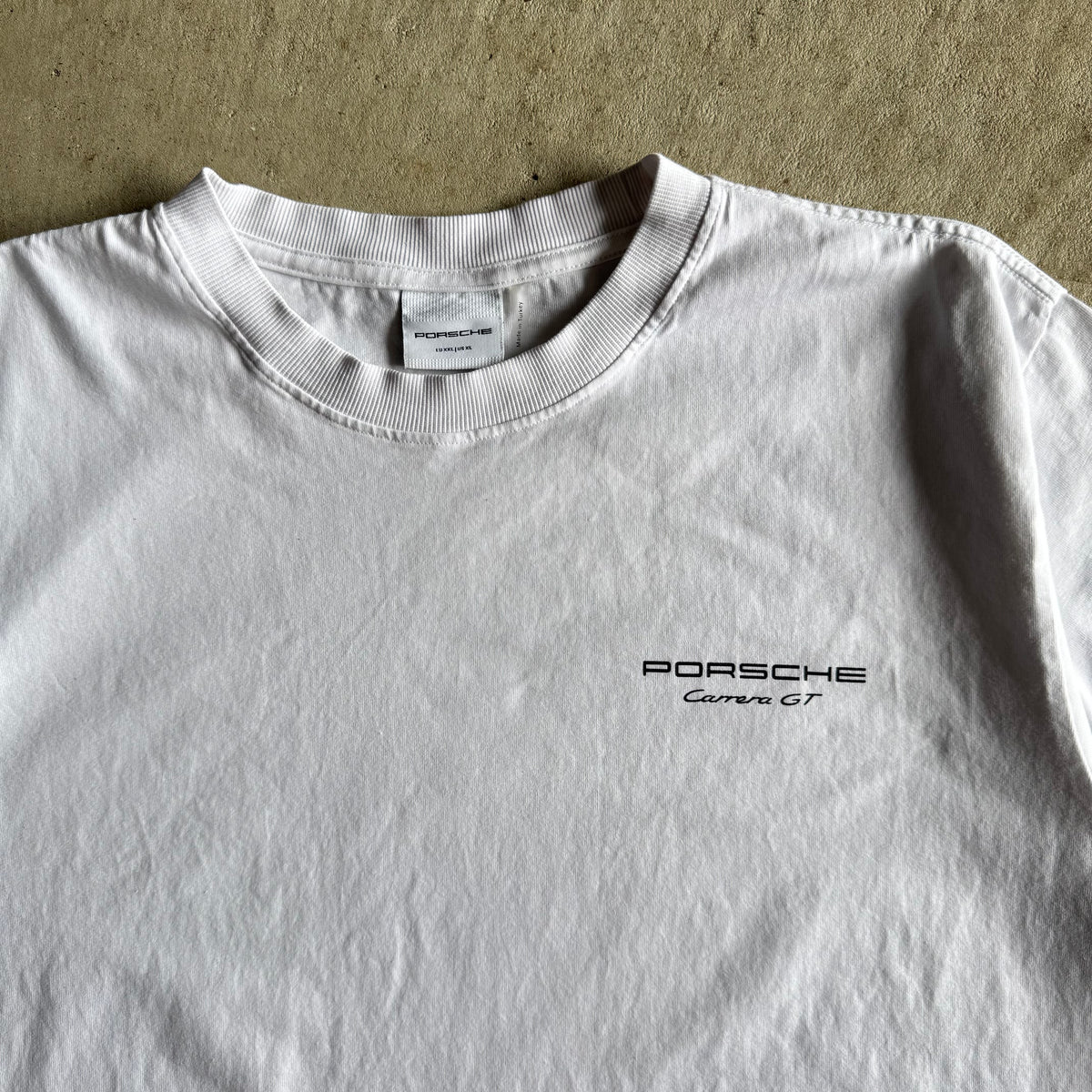 2025 Porsche Carrera GT 25th Anniversary White T Shirt (XL)