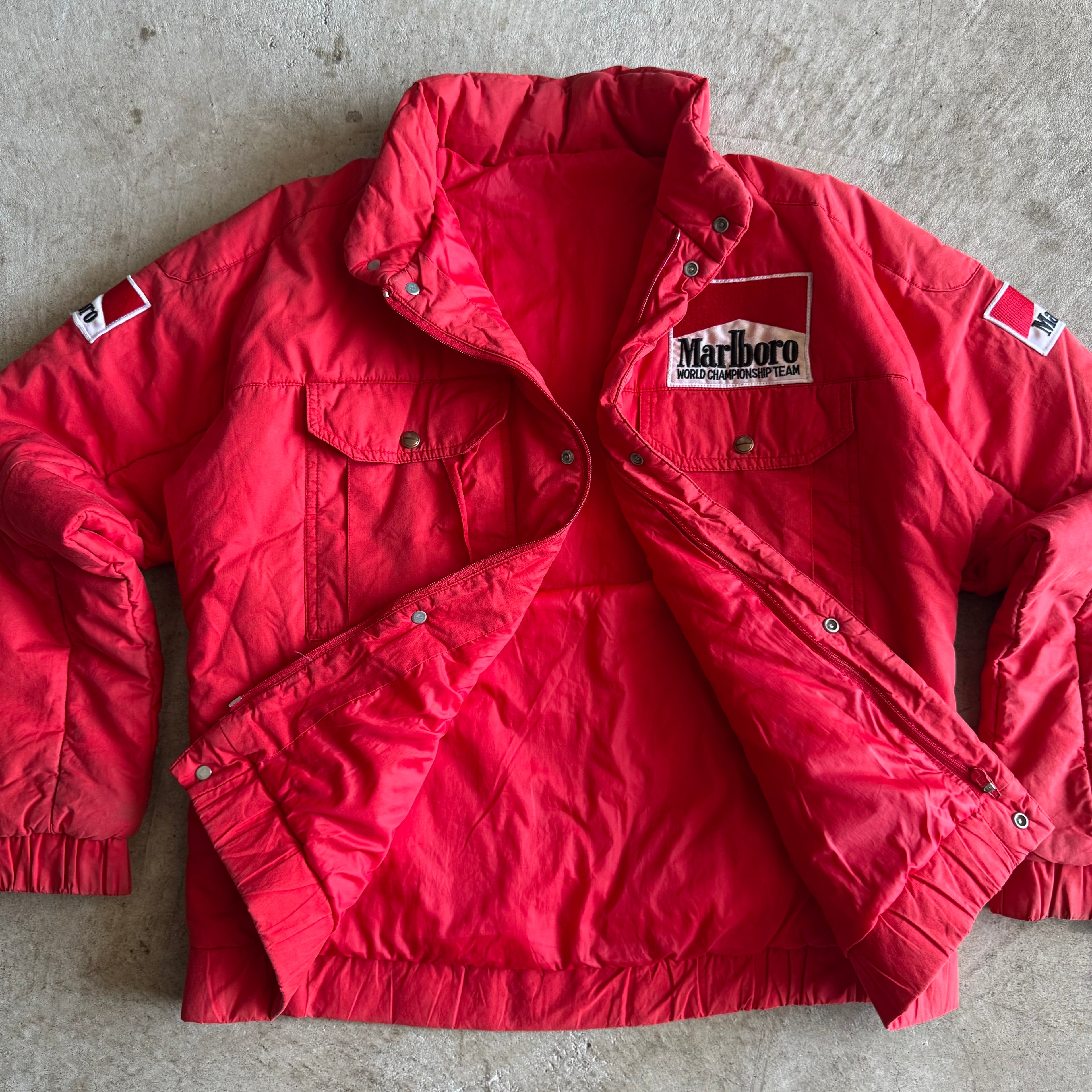 90s Marlboro World Championship Team Red Jacket (L)
