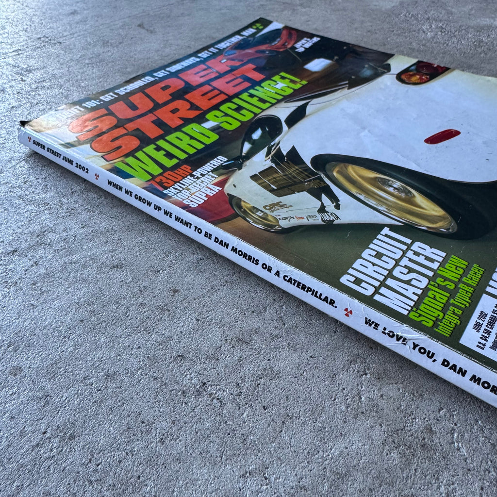 Super Street June 2002 Tuner Magazine Top Secret Supra Cover