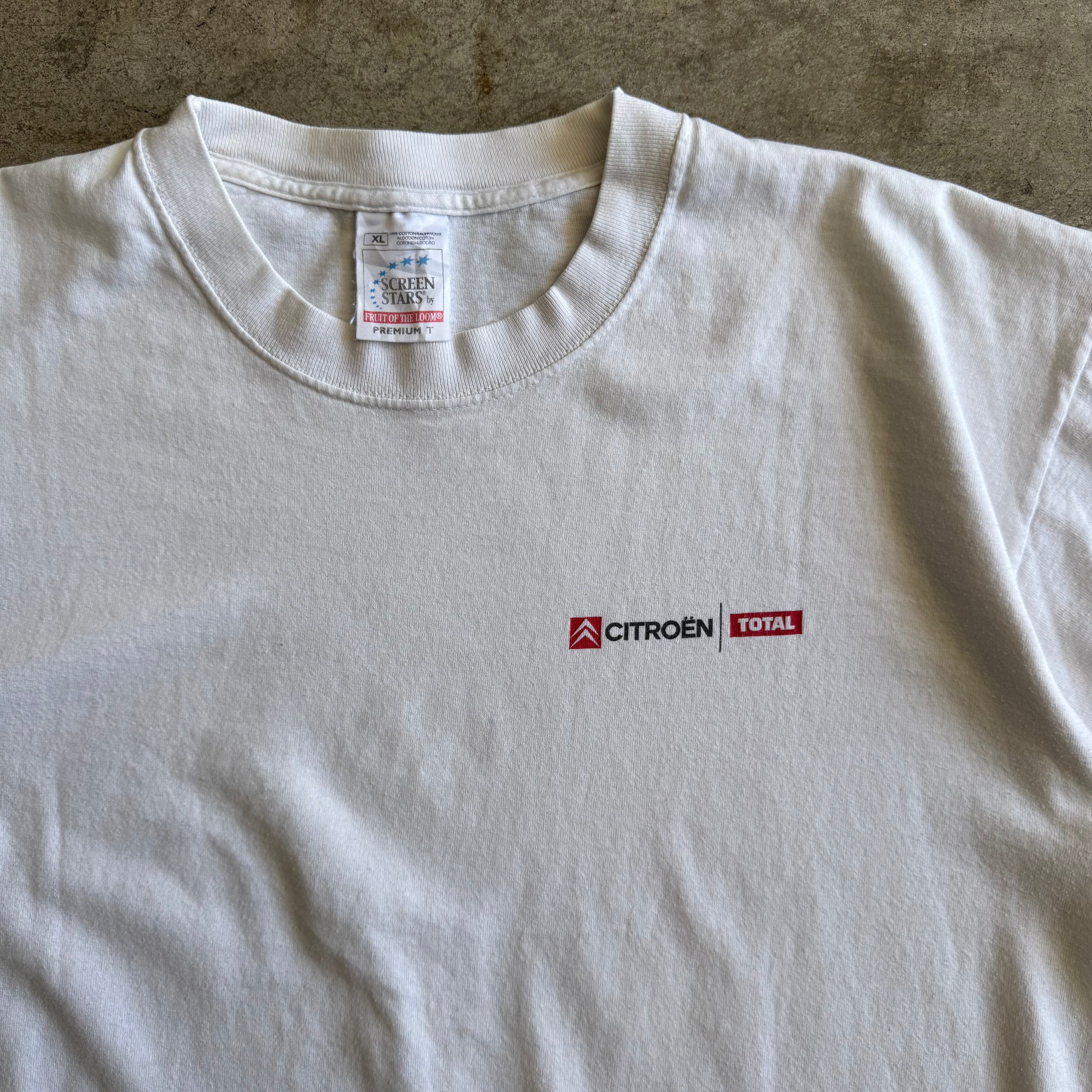 2000s Citreon Total Xsara WRC Rally Racing Team Shirt (XL)