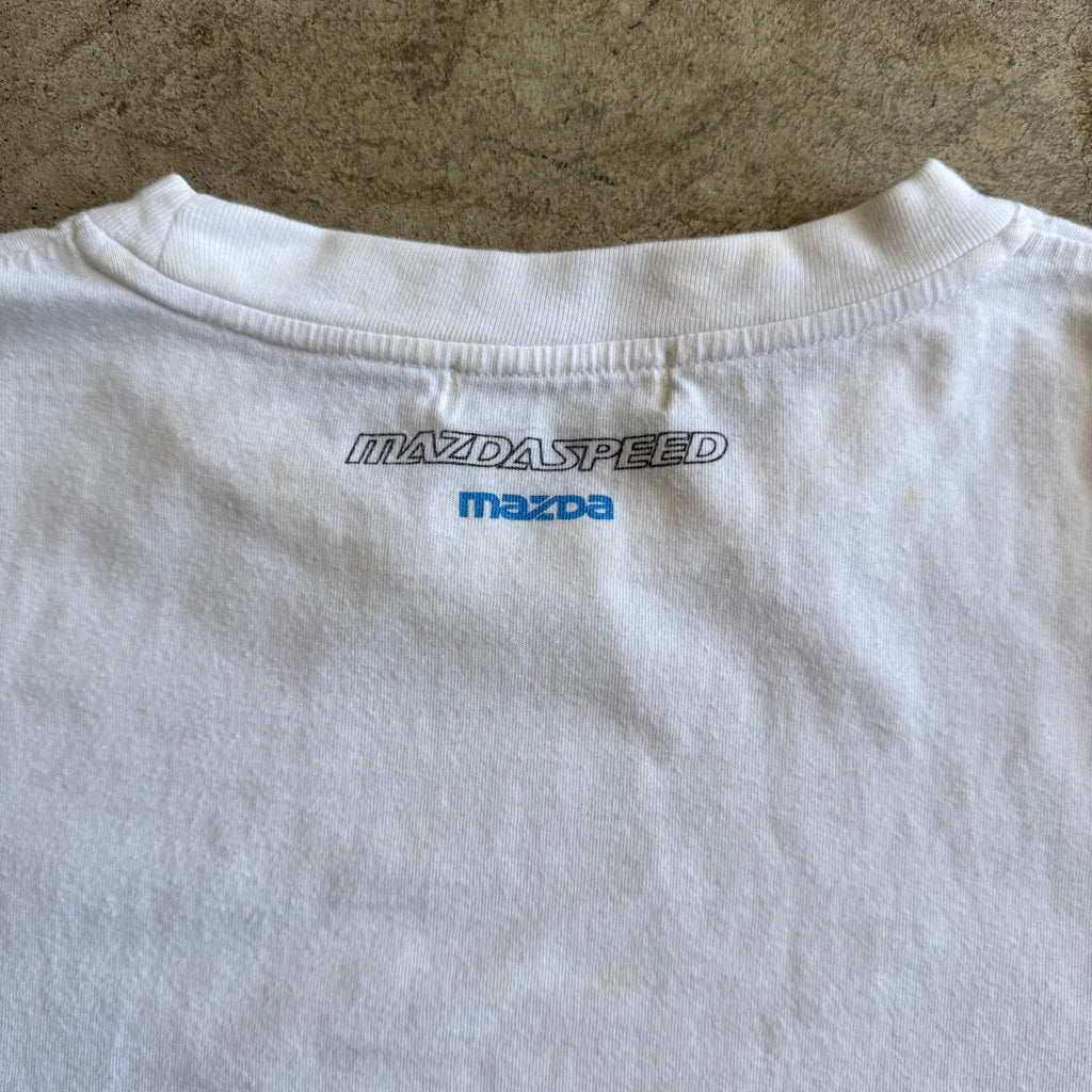 90s Mazdaspeed Racing Team White T Shirt (L)