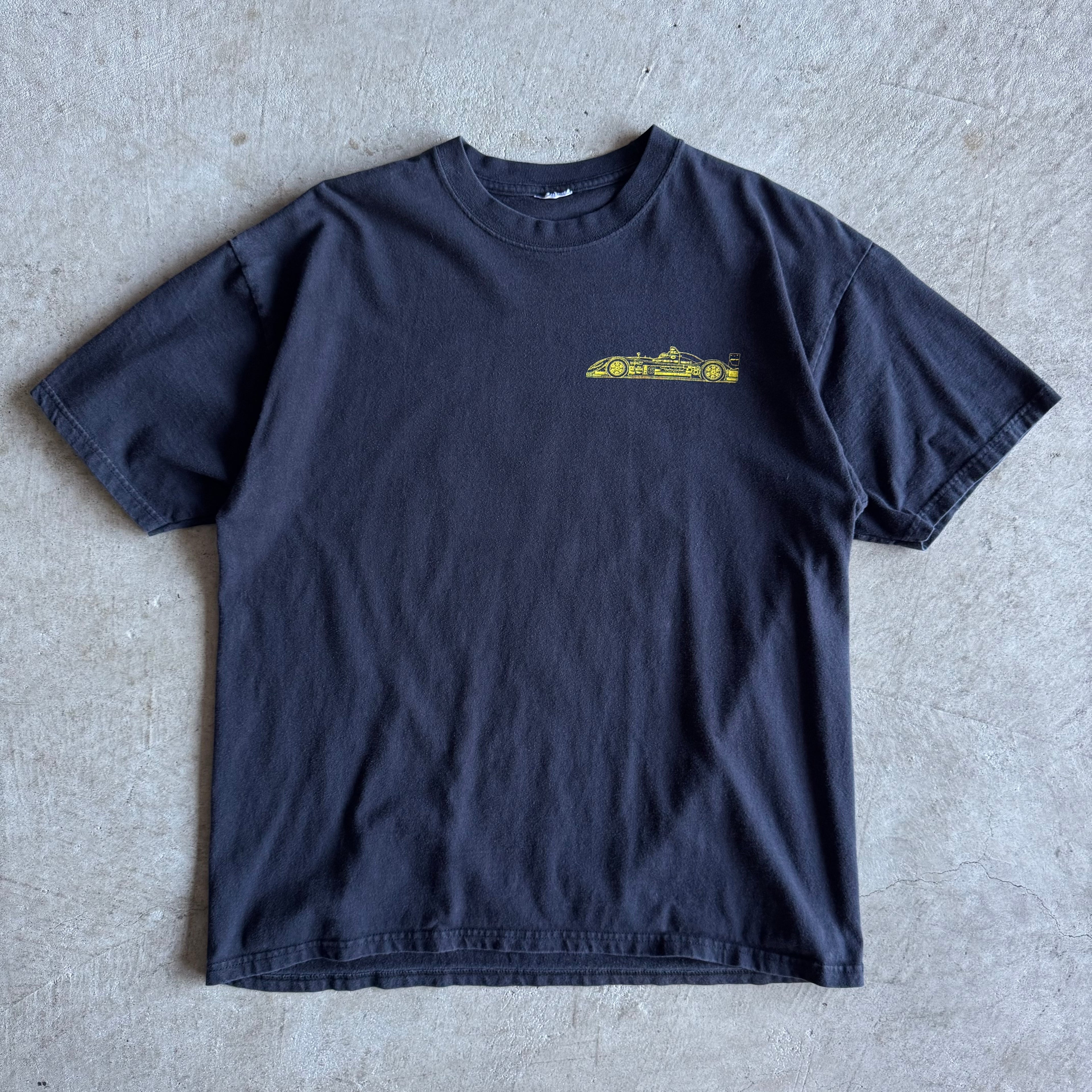 2000s Porsche RS Spyder LMP2 Black T Shirt (L)