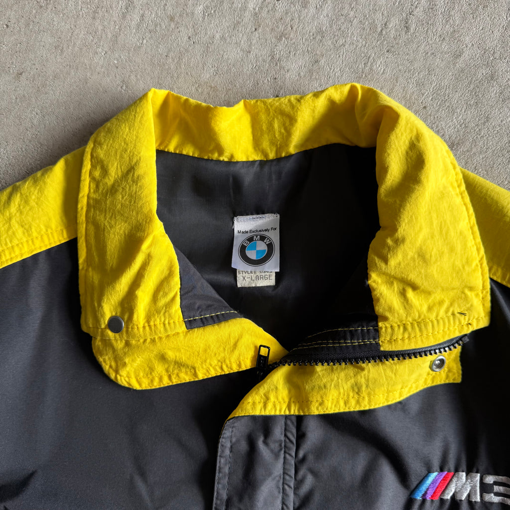 90s BMW M3 Motorsport Black Dakar Yellow Jacket (XL)