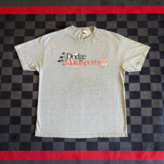 Dodge Motorsports Racing Gray T Shirt XL