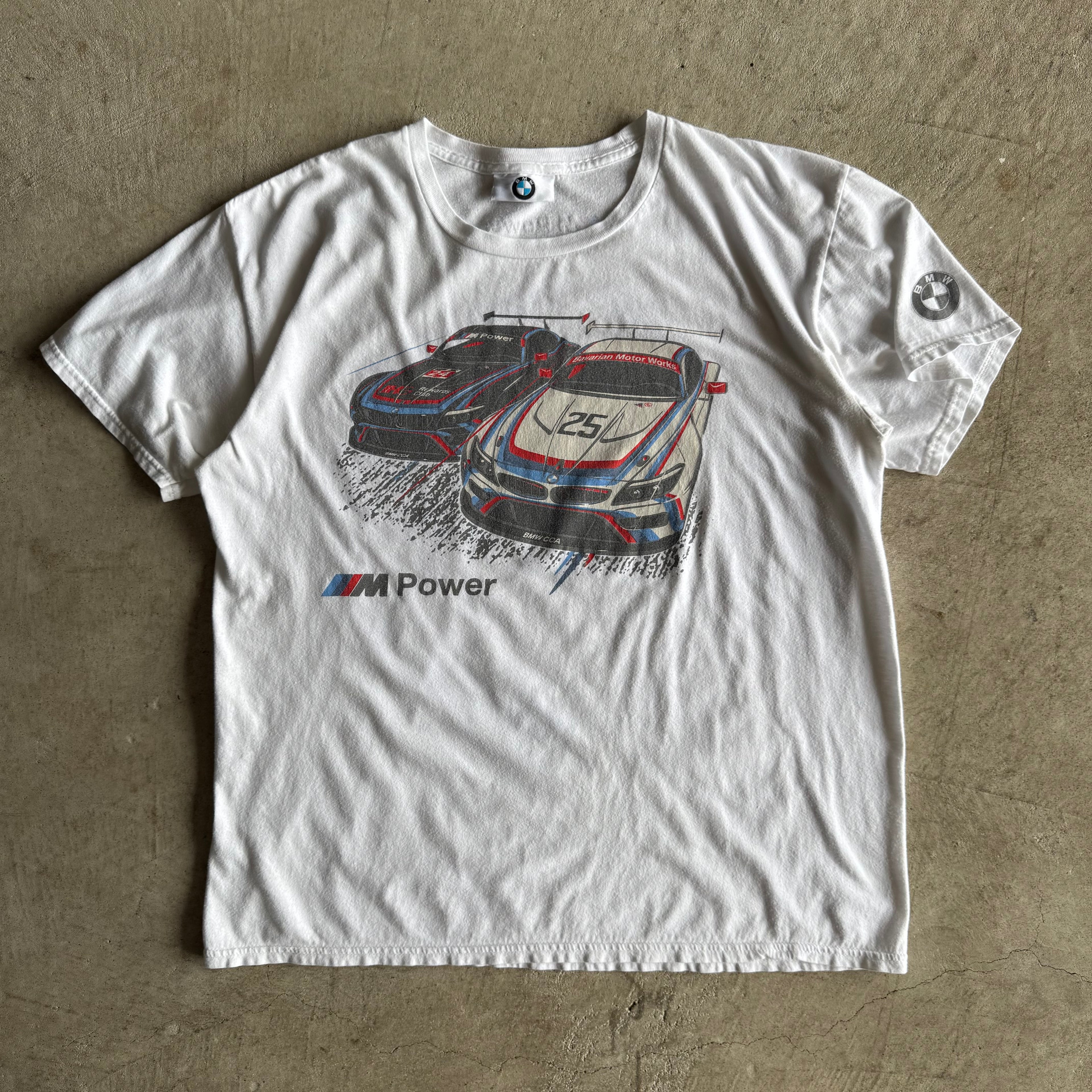 BMW Lifestyle Z4 M GT Racing White T Shirt (M)