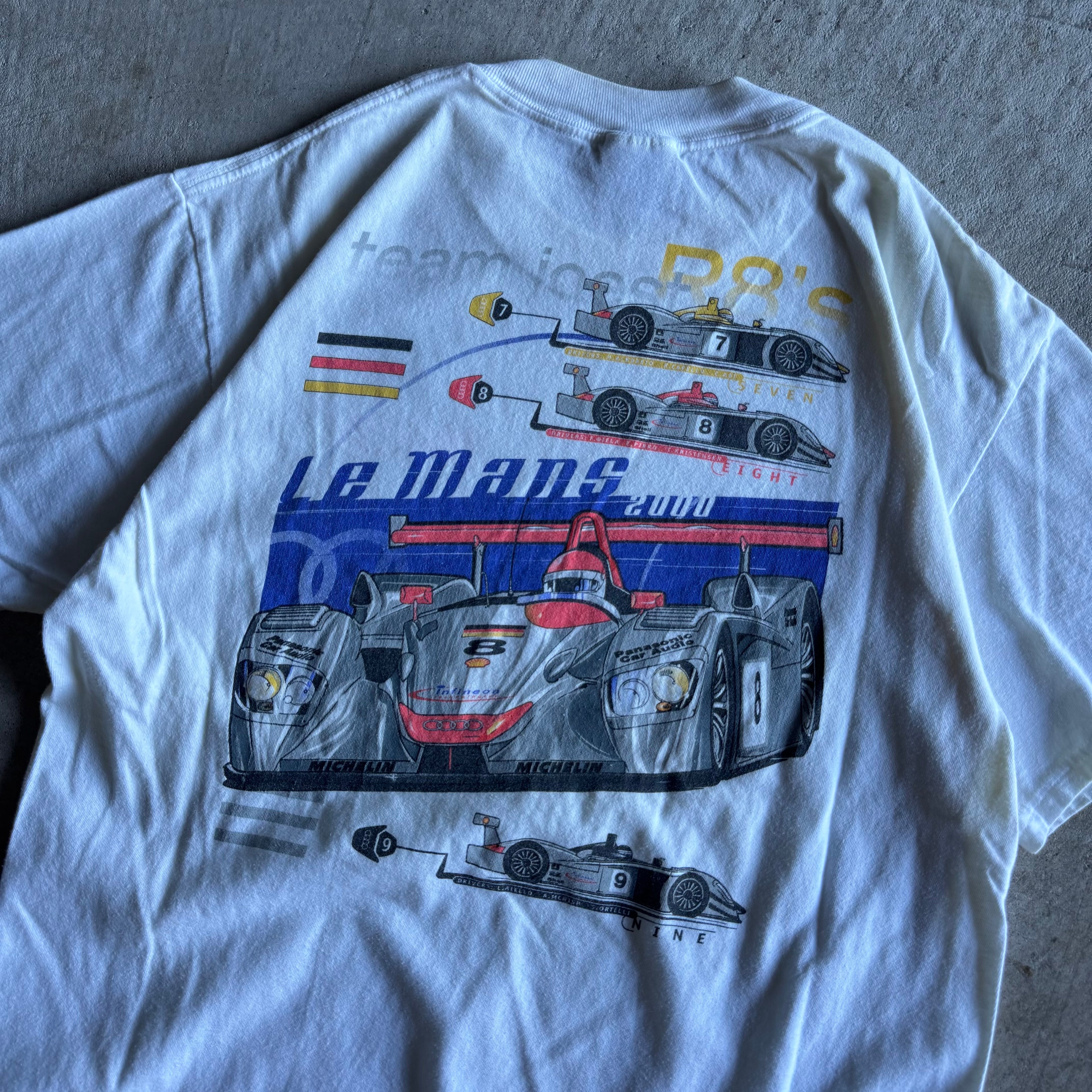2000 Joest Racing Audi R8 LMP Le Mans T Shirt (L)