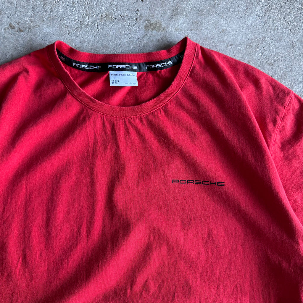 Porsche Selection Nobody's Perfect Red T Shirt (XL)