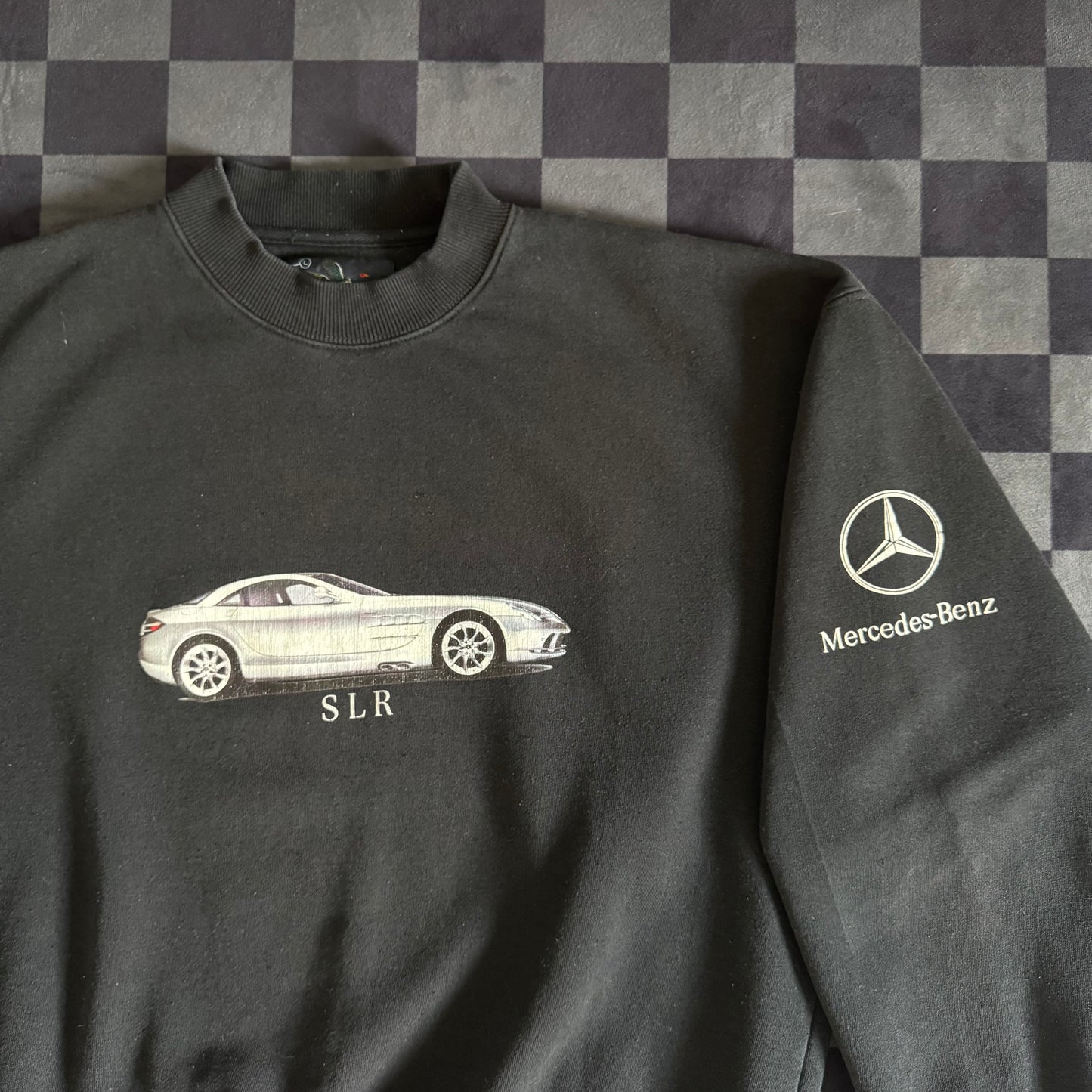 2000s Mercedes-Benz SLR McLaren Bilskadesenter Pullover Sweater Size Large