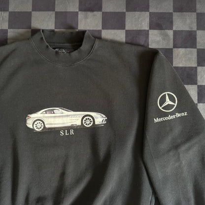 2000s Mercedes-Benz SLR McLaren Bilskadesenter Pullover Sweater Size Large