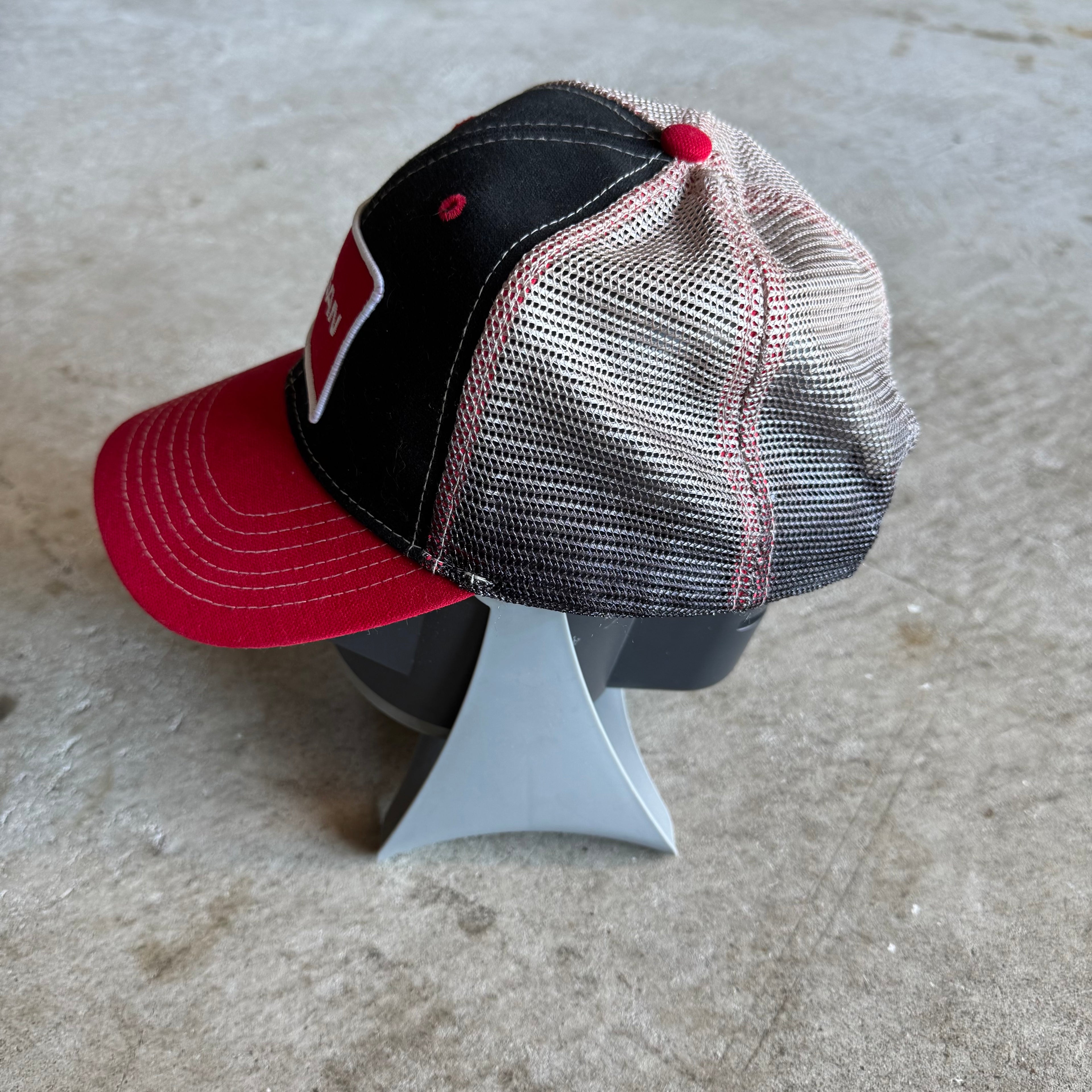 Vintage 90s Nissan Black Gradient Trucker Hat