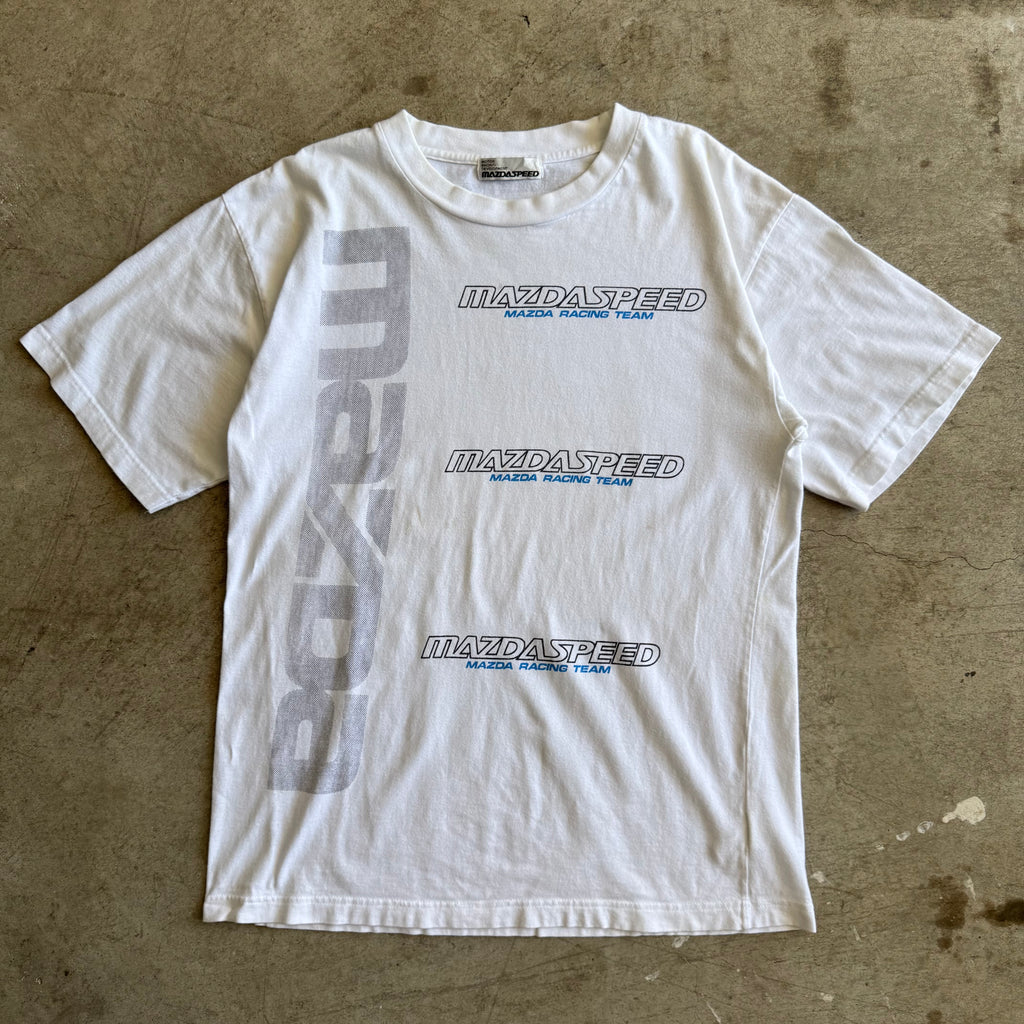 90s Mazdaspeed Racing Team White T Shirt (L)