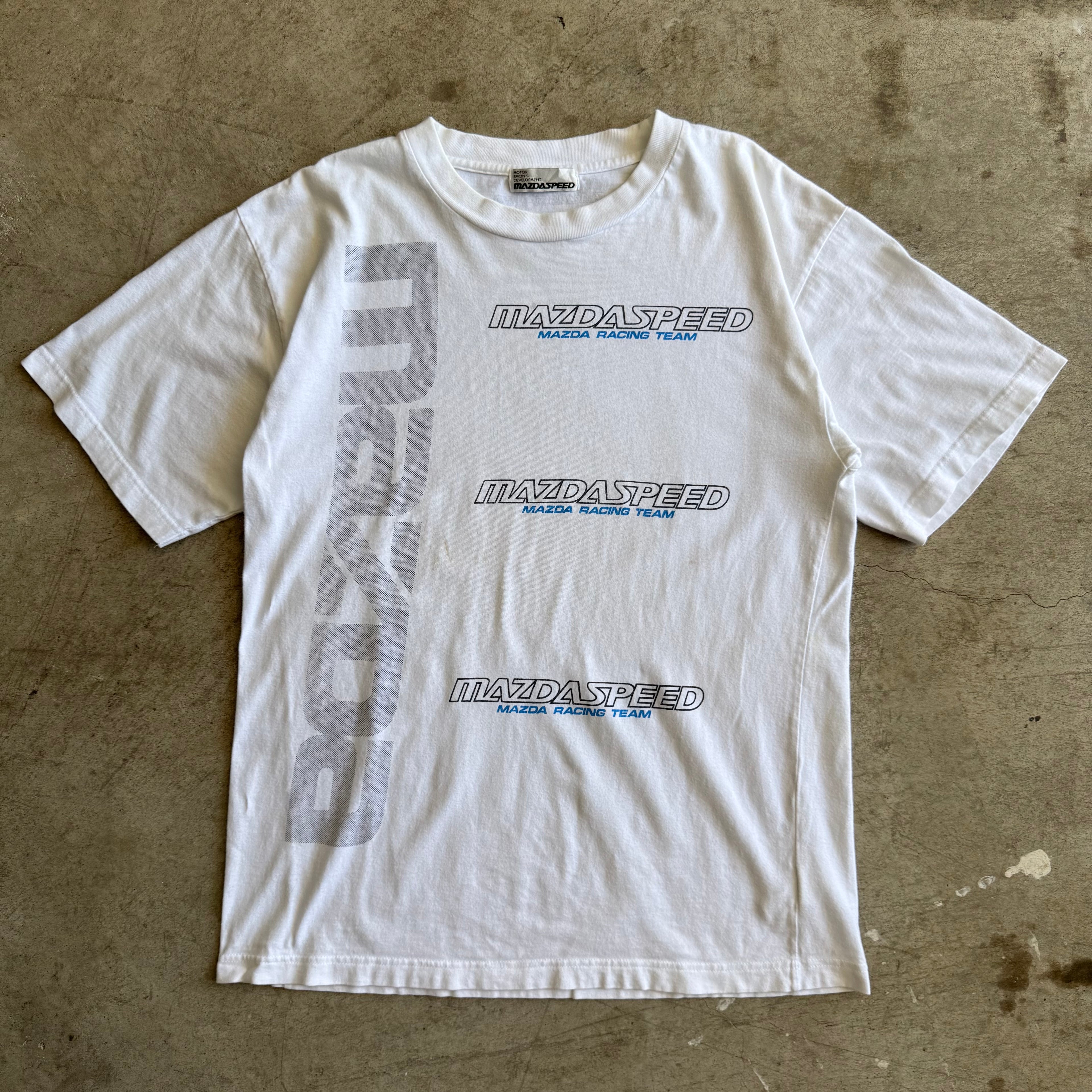 90s Mazdaspeed Racing Team White T Shirt (L)