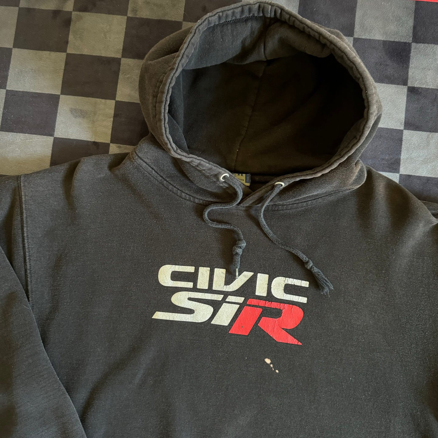Honda Civic SI Hooded Black Sweater Large