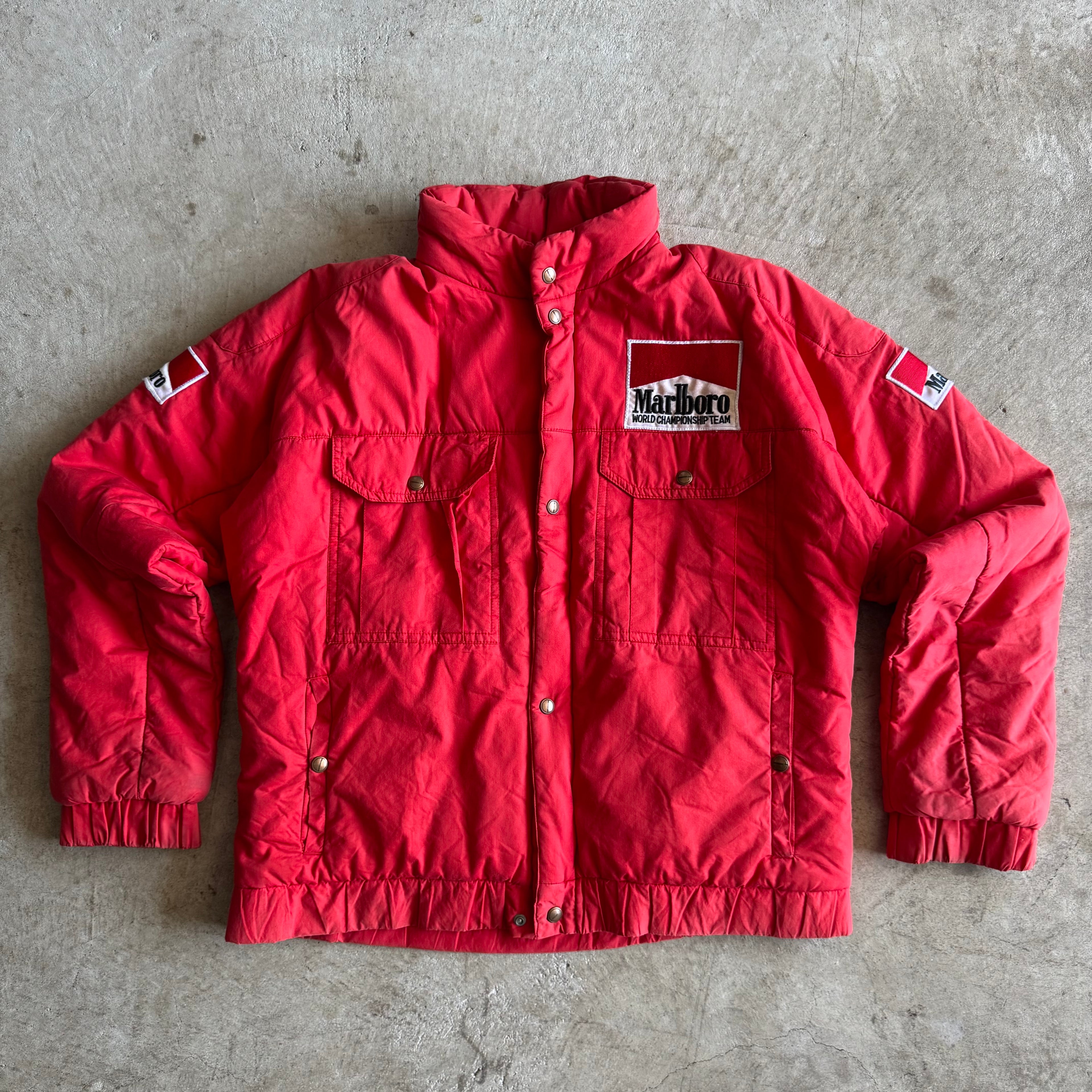 90s Marlboro World Championship Team Red Jacket (L)
