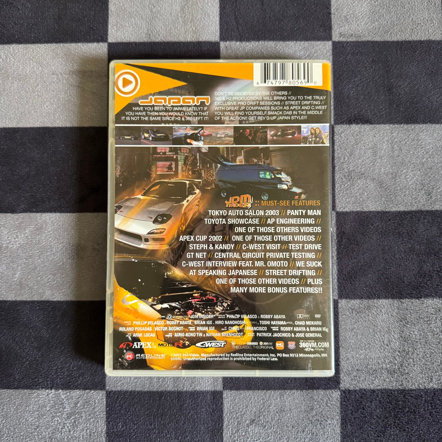 2003 JDM Insider H2 Productions DVD