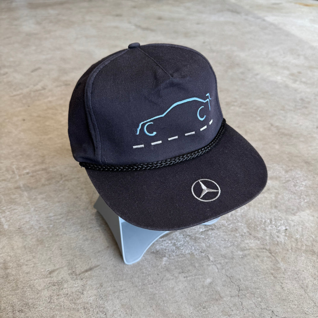 90s Mercedes-Benz DTM Silhouette Black Adjustable Hat