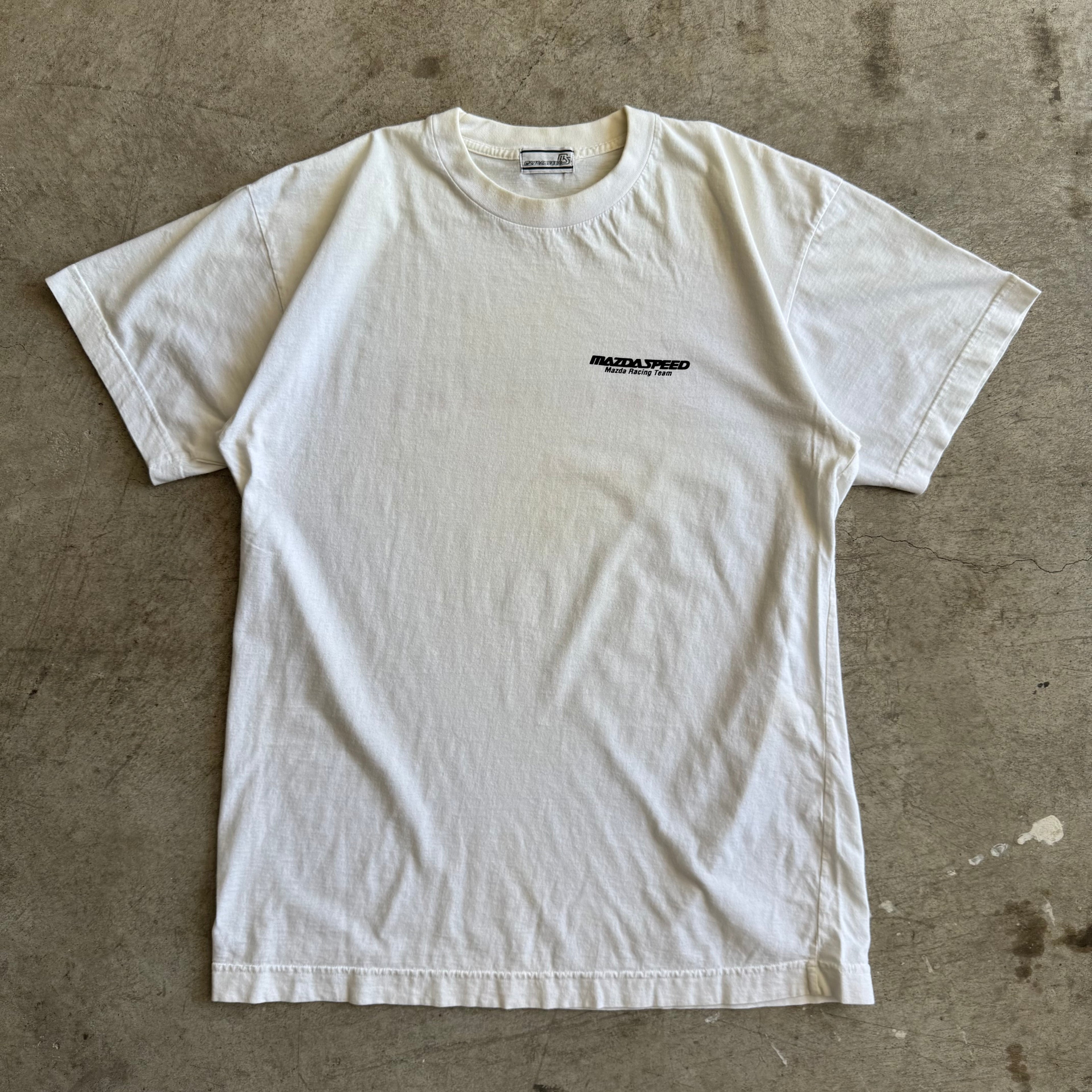90s Mazdaspeed Racing Team White T Shirt (L)