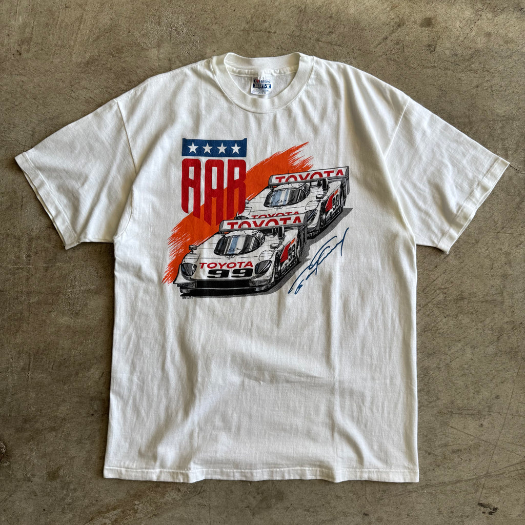 90s AAR Toyota Racing Eagle Mkiii White T Shirt (L)