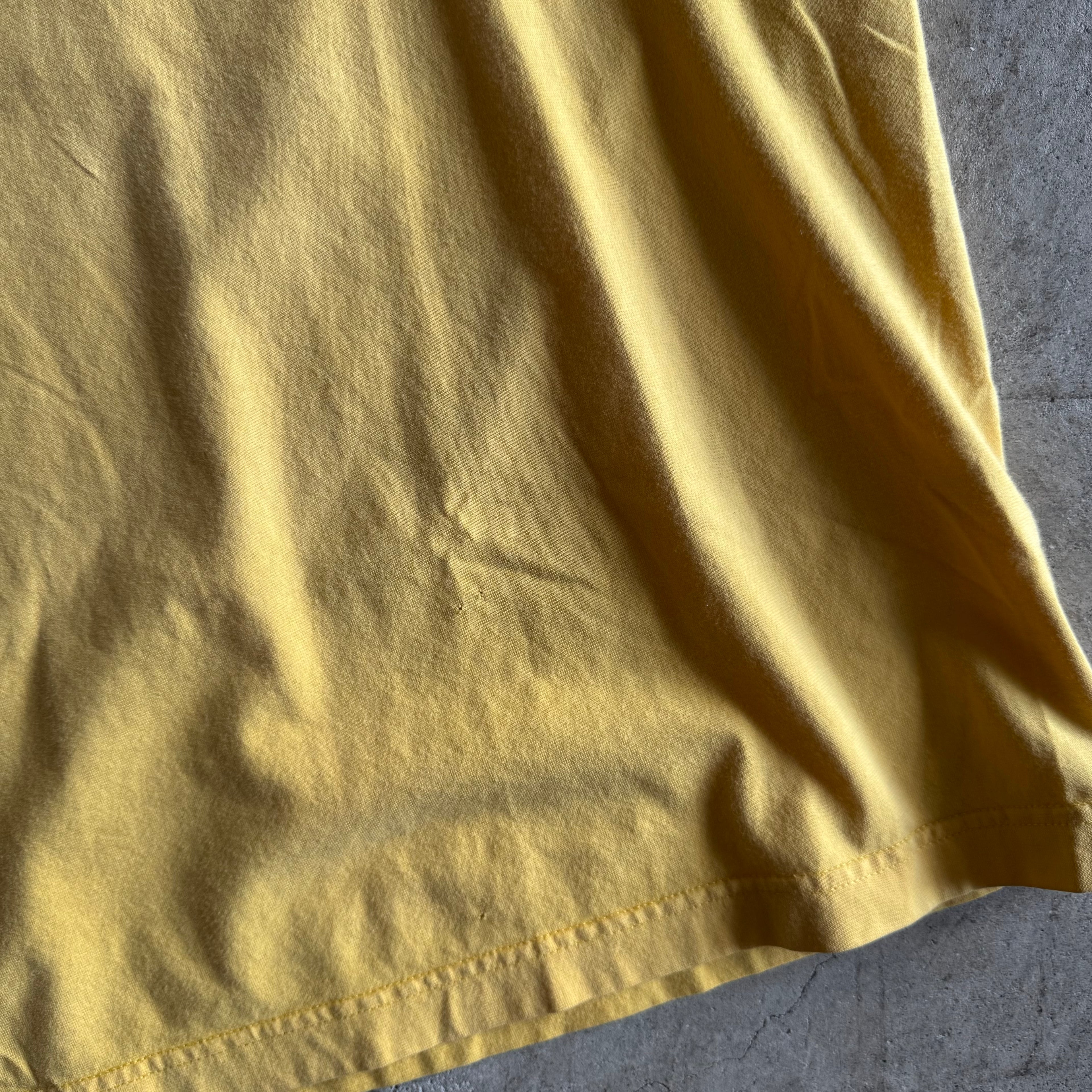 2000s Porsche Selection Spellout Yellow T Shirt (S)