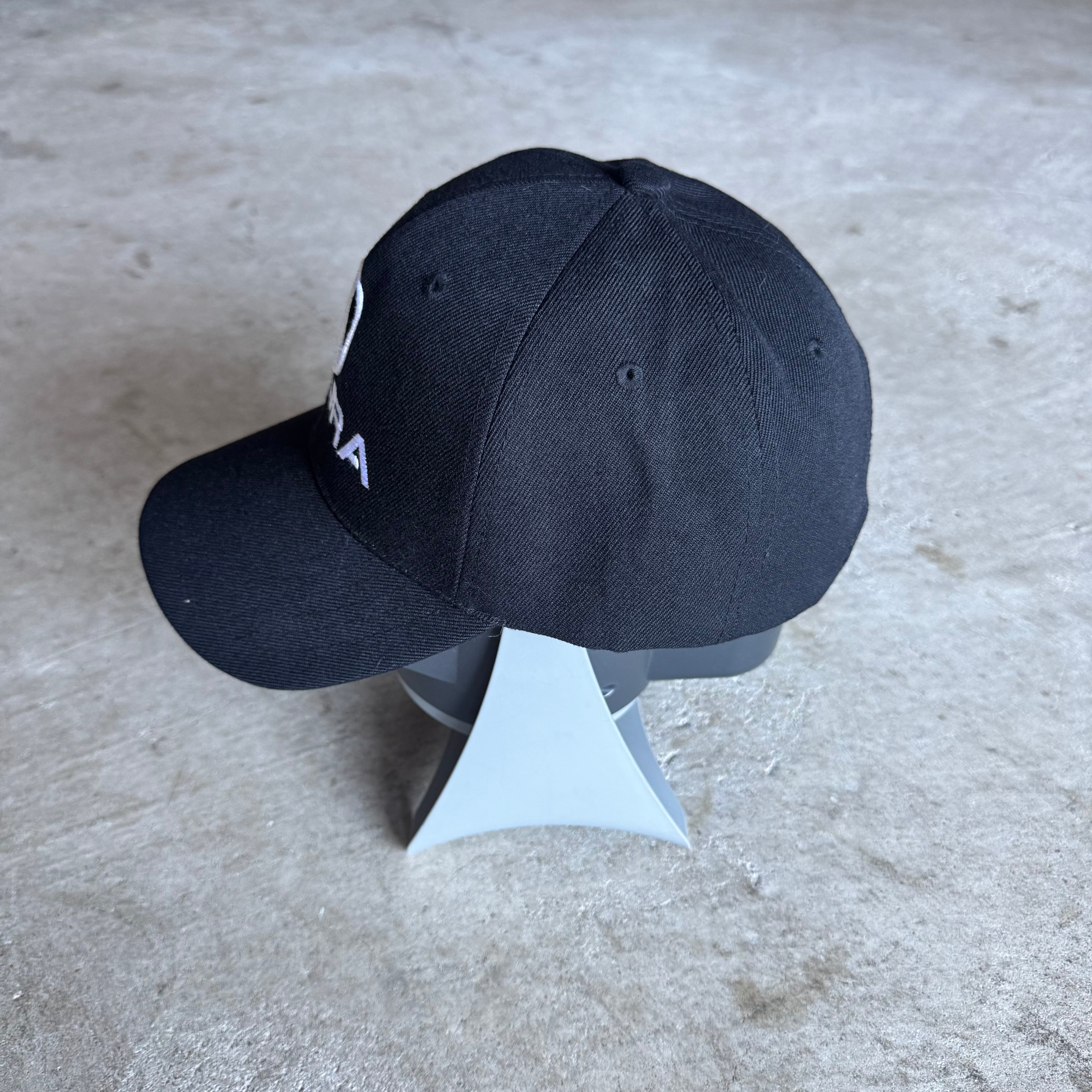 90s Acura Embroidered Black Strapback Hat