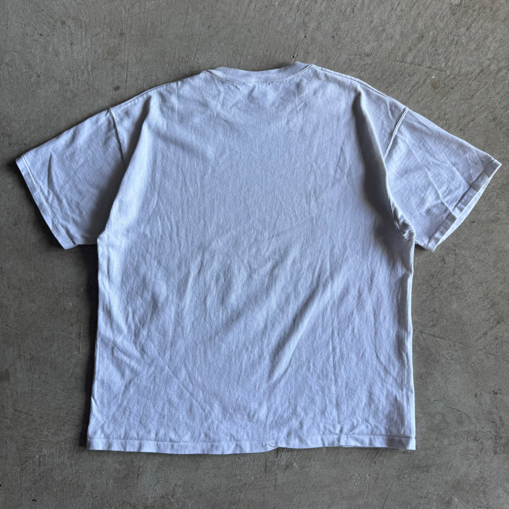 90s Subaru World Rally Team 555 Impreza White T Shirt (XL)