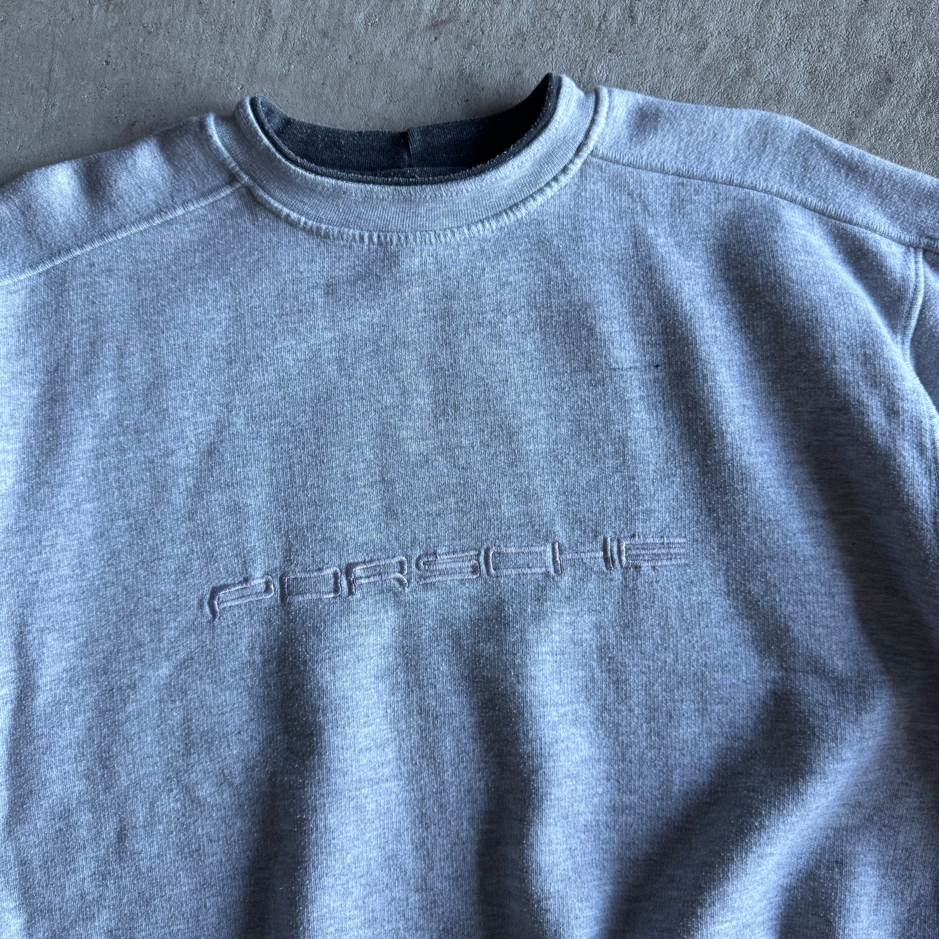 90s Porsche Selection Grey Crewneck Sweater (M)