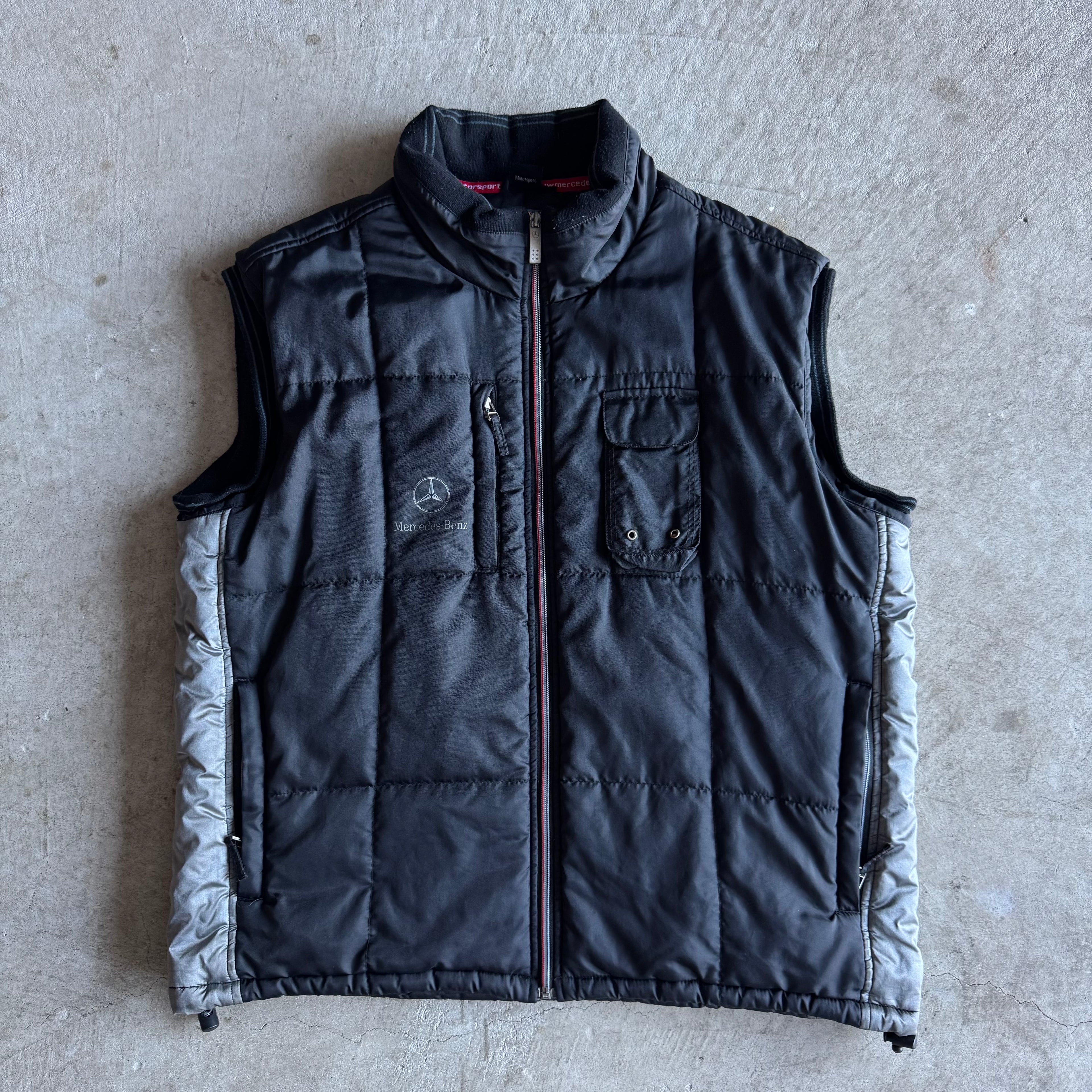 2000s Mercedes-Benz CLK DTM Black Vest Jacket (XL)