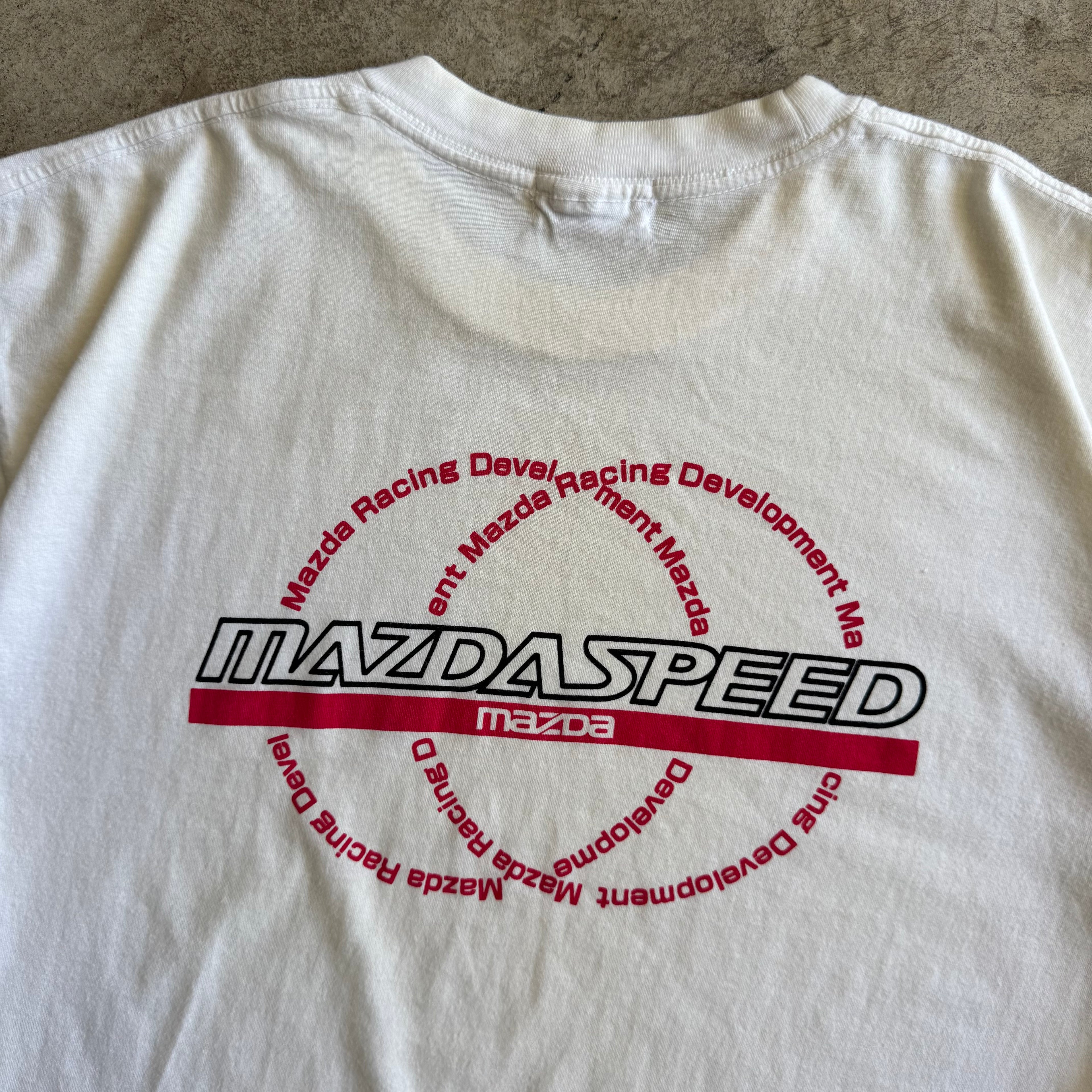 90s Mazdaspeed Racing Team White T Shirt (L)