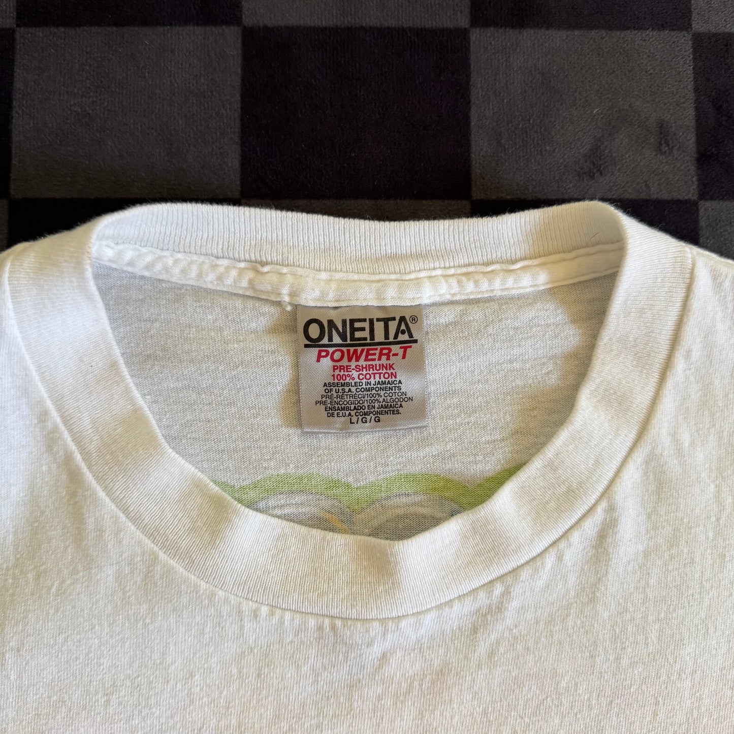 Vintage 2000 Mopar Nationals 20th Anniversary Participant White T Shirt Size Large