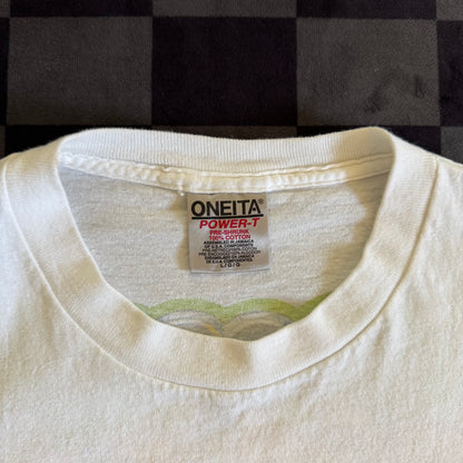Vintage 2000 Mopar Nationals 20th Anniversary Participant White T Shirt Size Large