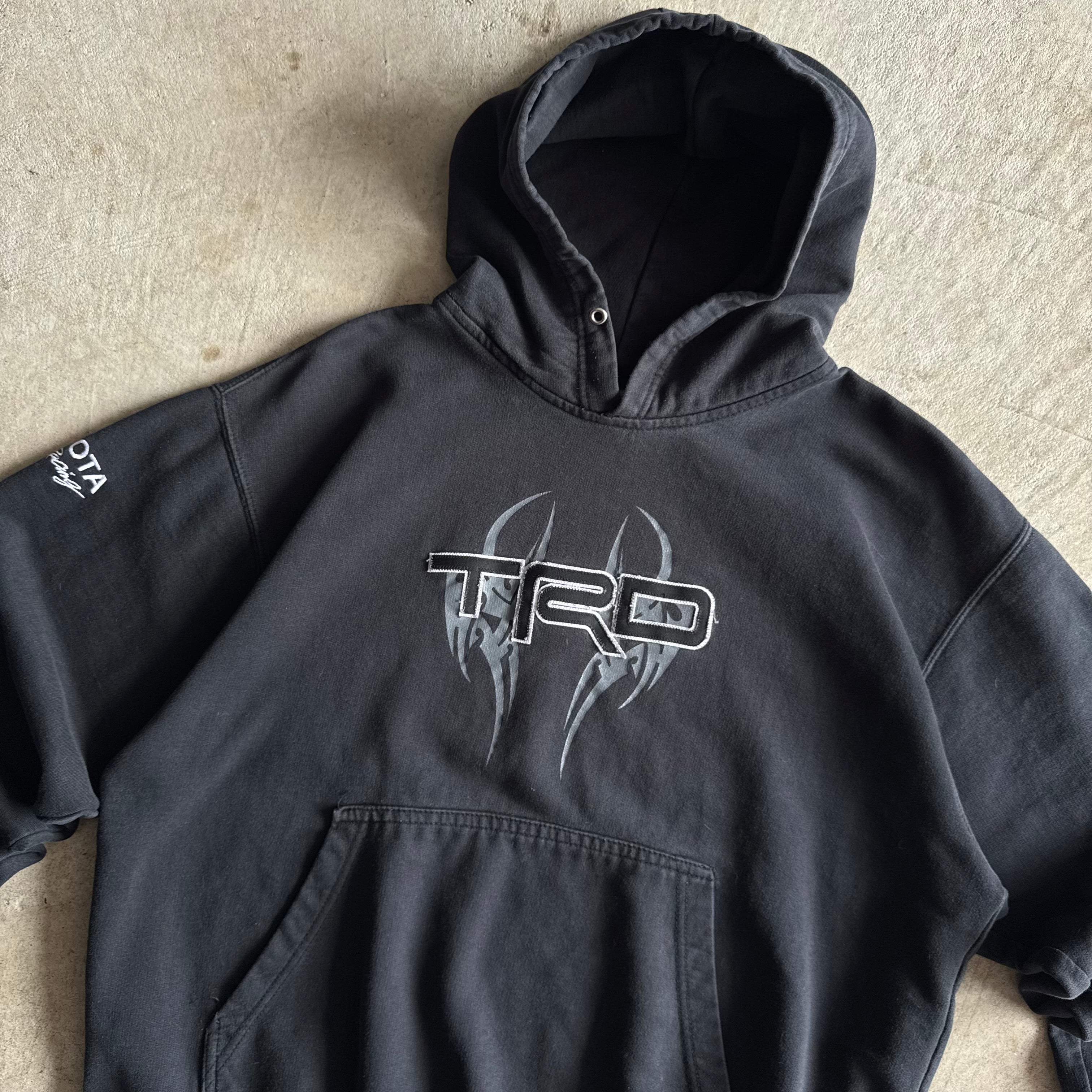 90s TRD Toyota Racing Black Pullover Sweater (L)