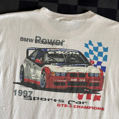 Vintage 1997 BMW M3 GTS Champions T Shirt Large