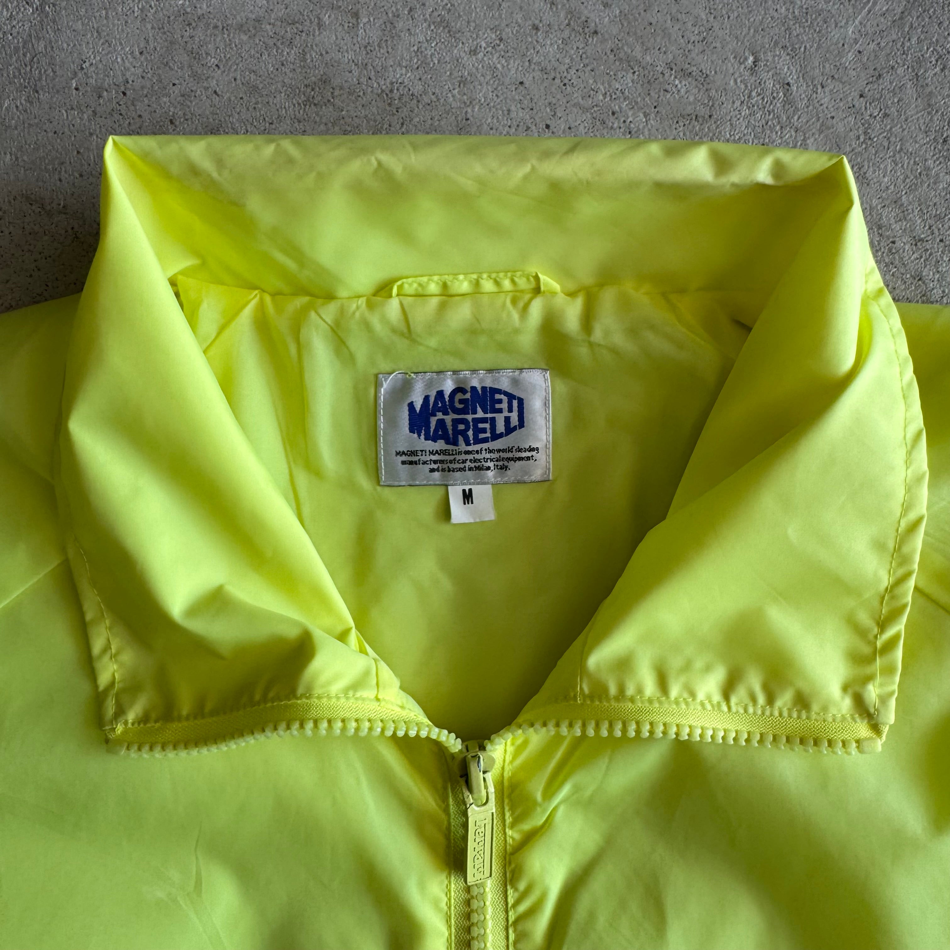 80s Ferrari Magnetti Merelli Green Windbreaker Jacket (M)