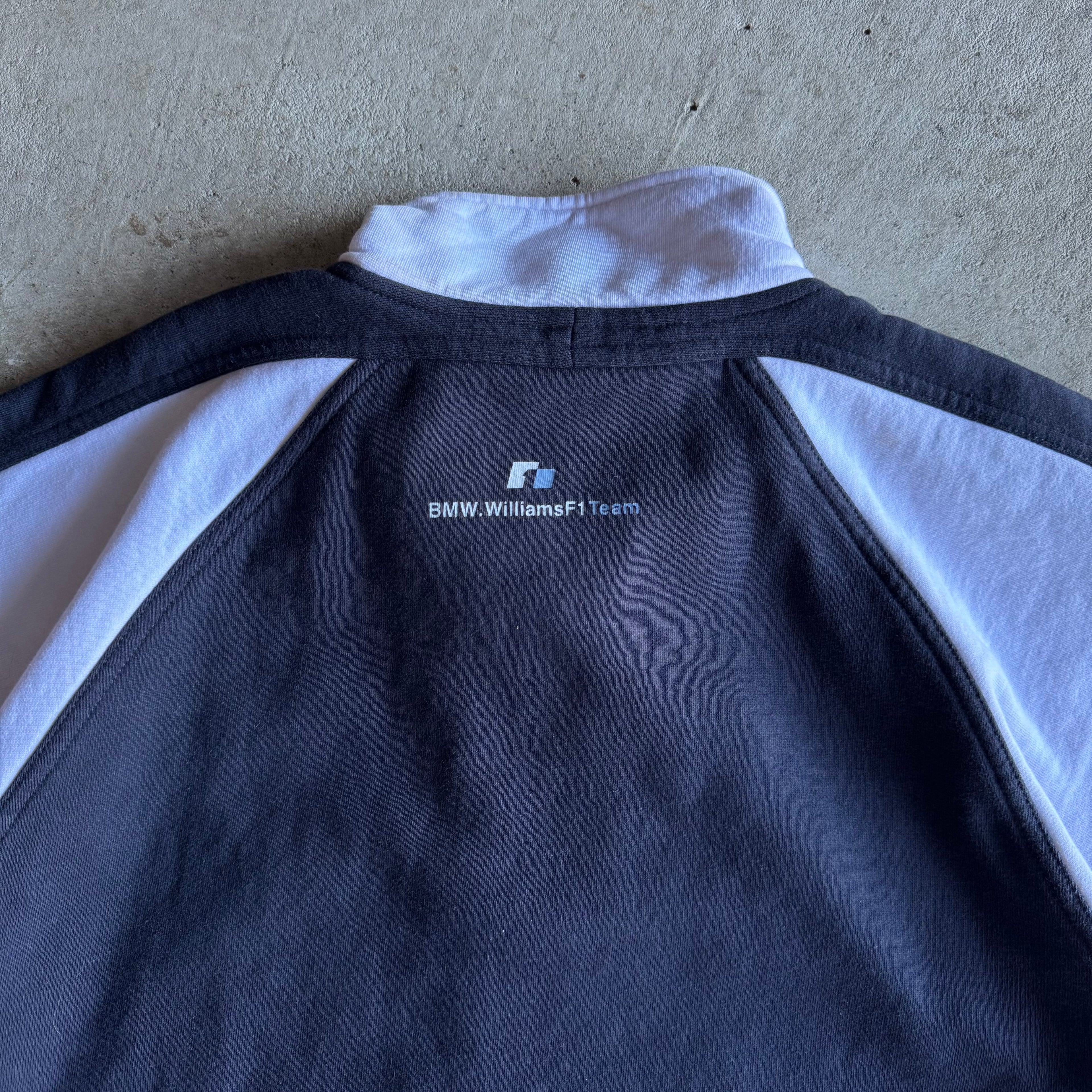 90s BMW Williams F1 Team Quarter Zip Pullover (L)