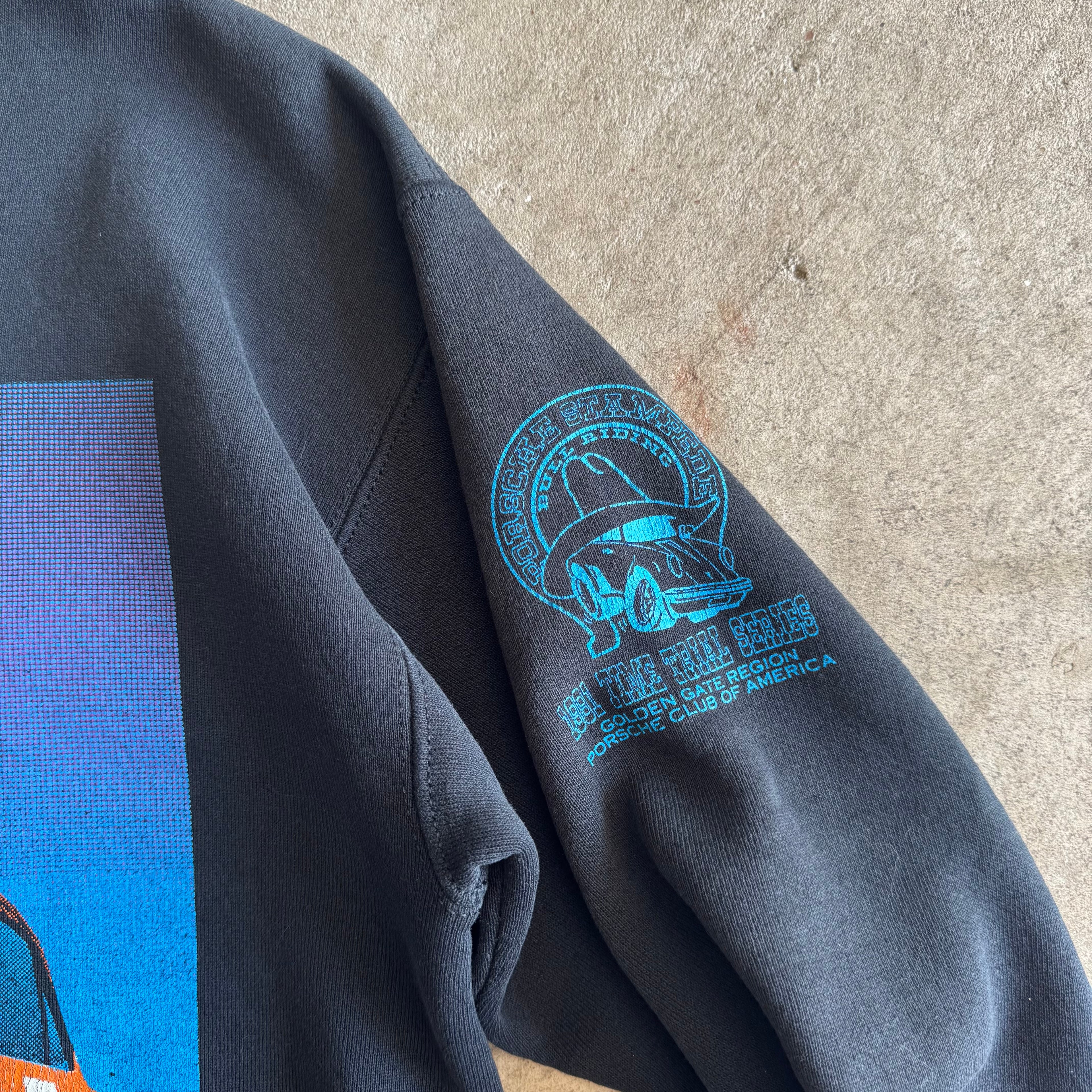 1991 Porsche Kremer Jagermeister 959 Laguna Seca Black Crewneck Sweater (L)