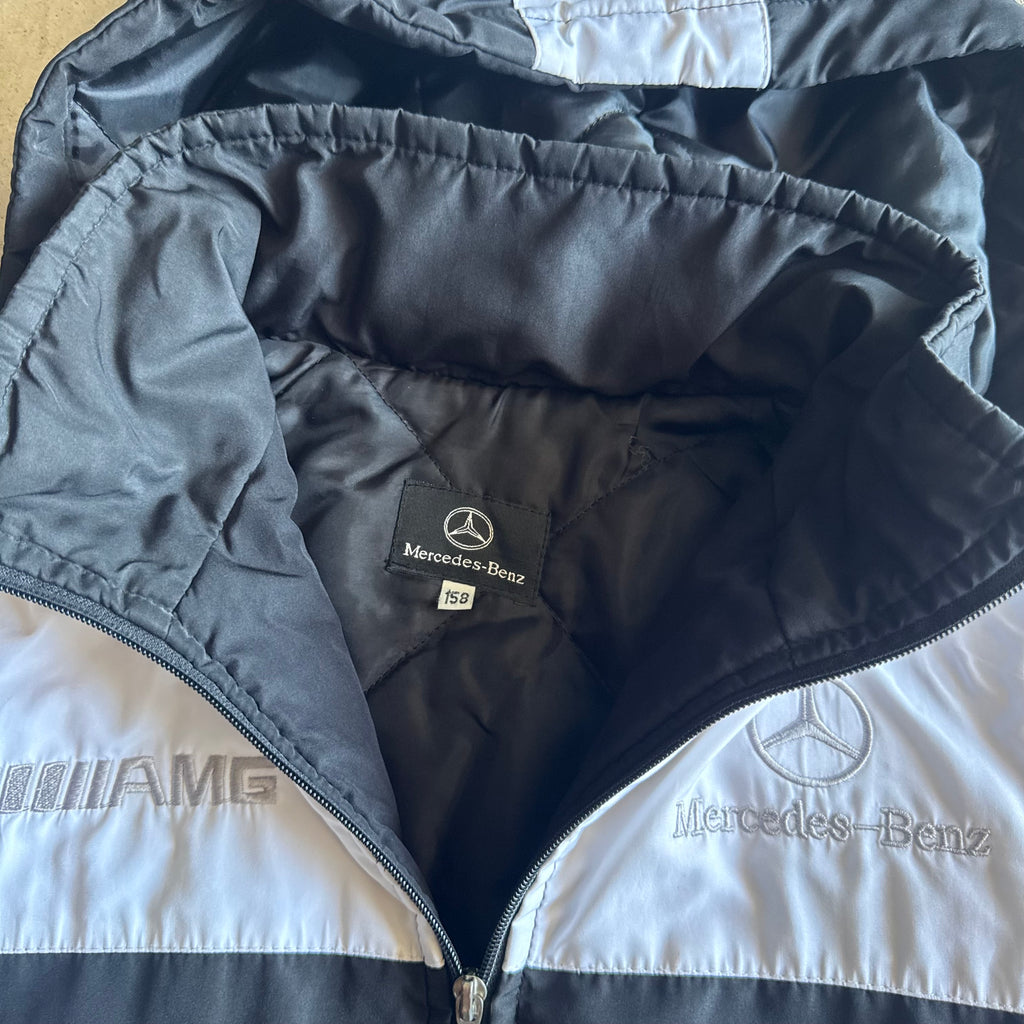 90s Mercedes AMG D2 Black White Jacket (S)