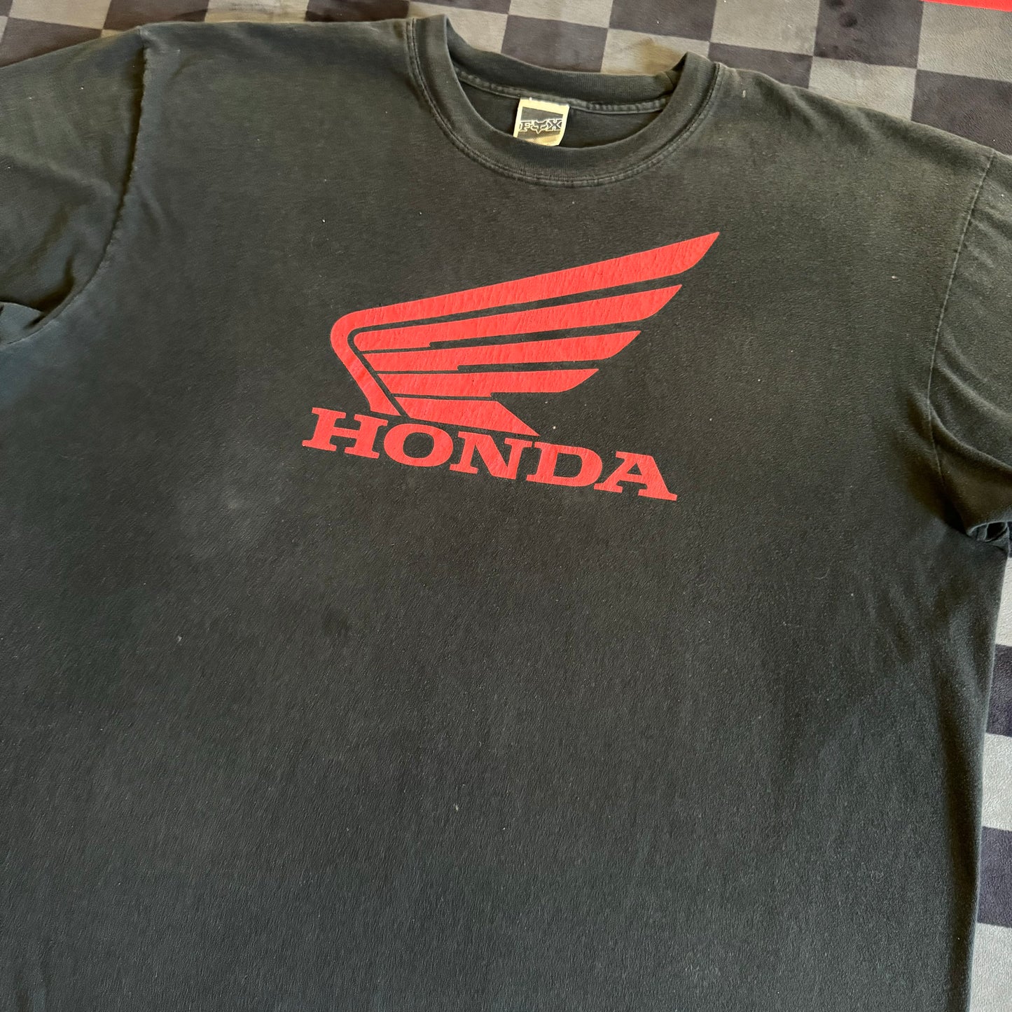 Honda Fox Racing Black T Shirt 2XL