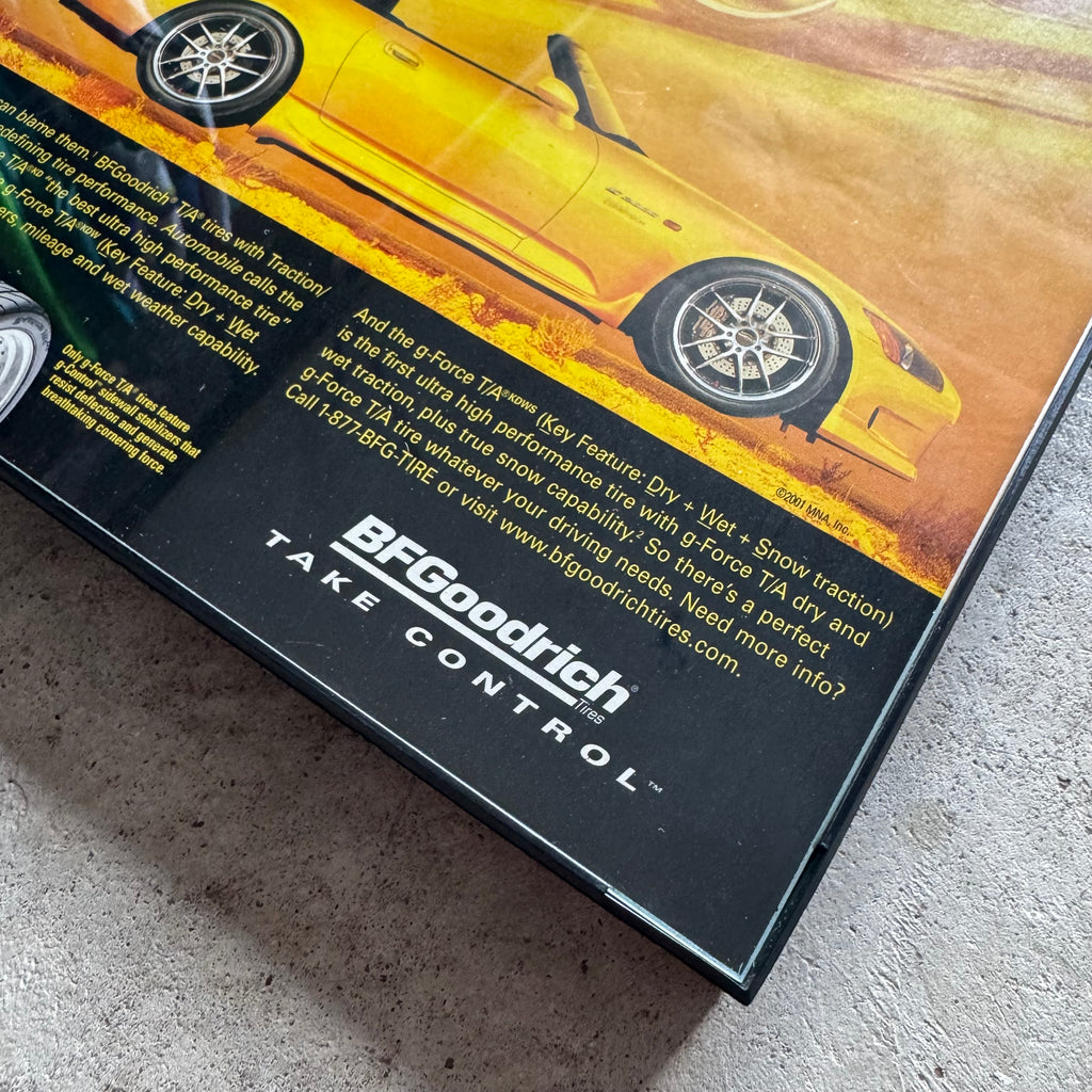 2000s BF Goodrich Honda S2000 Framed Advertisement