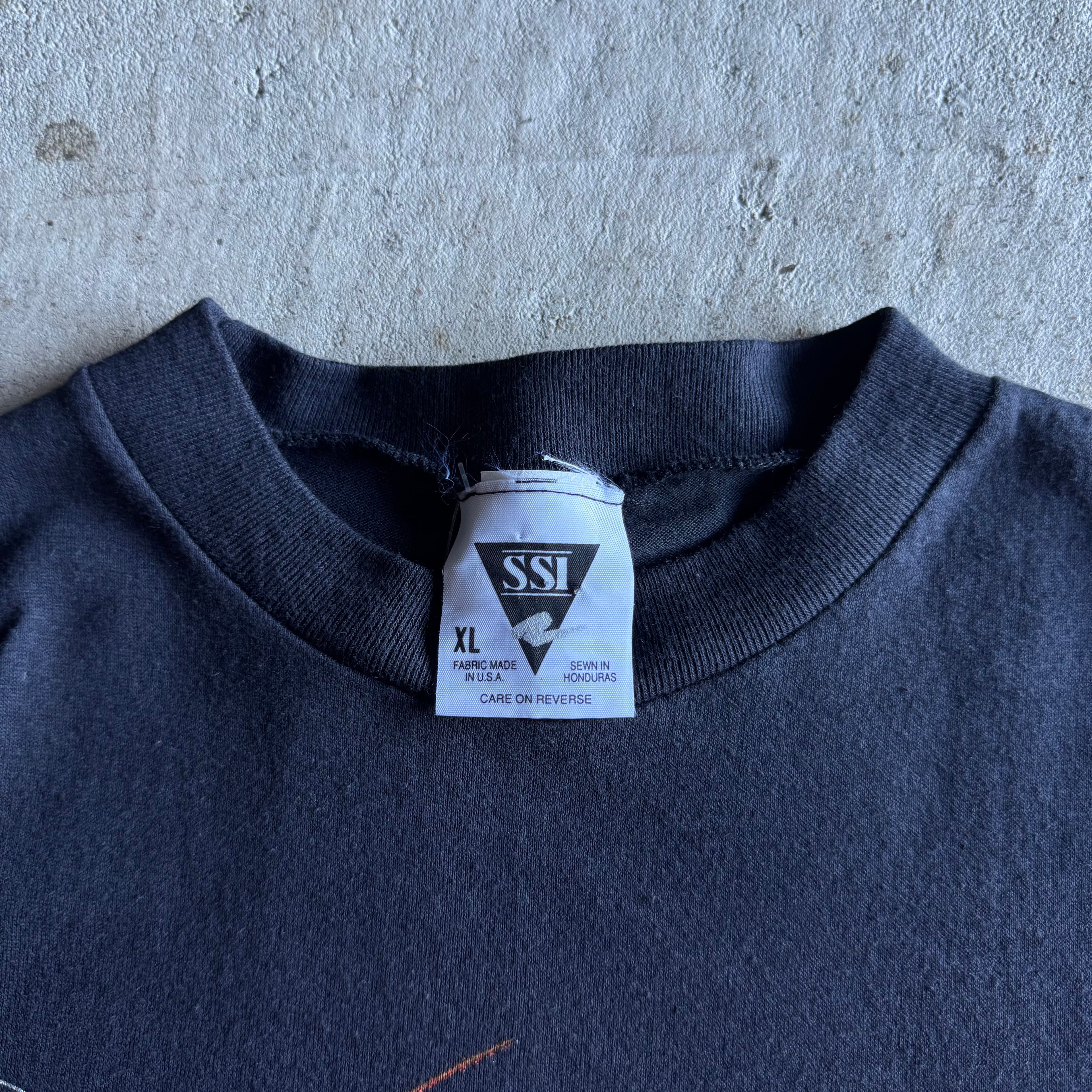 Vintage 90s Lamborghini Countach Black T Shirt Size XL