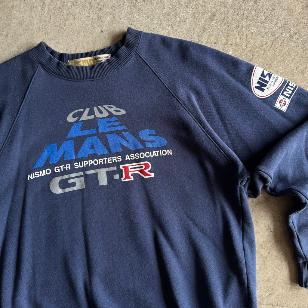 1995 Nizmo Club Le Mans Nissan Motorsports Crewneck Sweater (L)