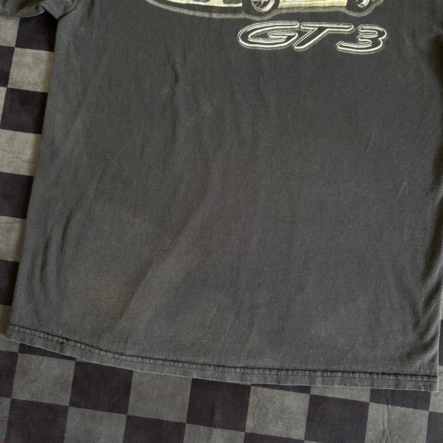 Porsche 997.1 GT3 Cup Car Black T Shirt Large