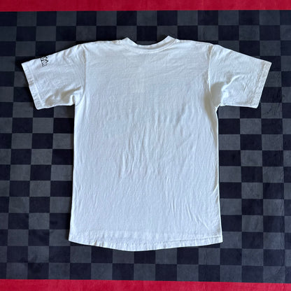 Vintage 1990 NHRA US Nationals Winston Drag Racing White T Shirt Size Large