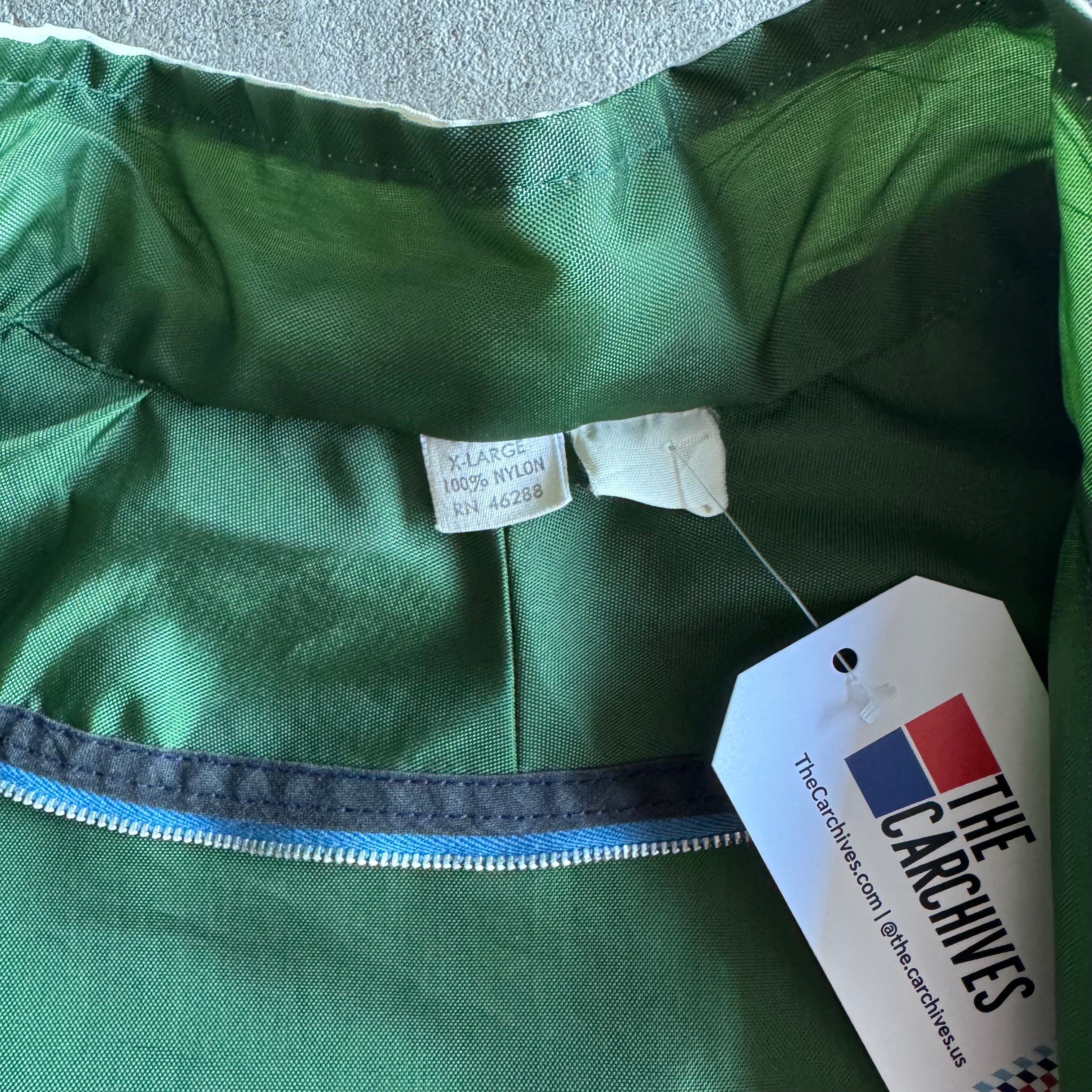 Vintage 80s Quaker State Indycar Jacket Size XL